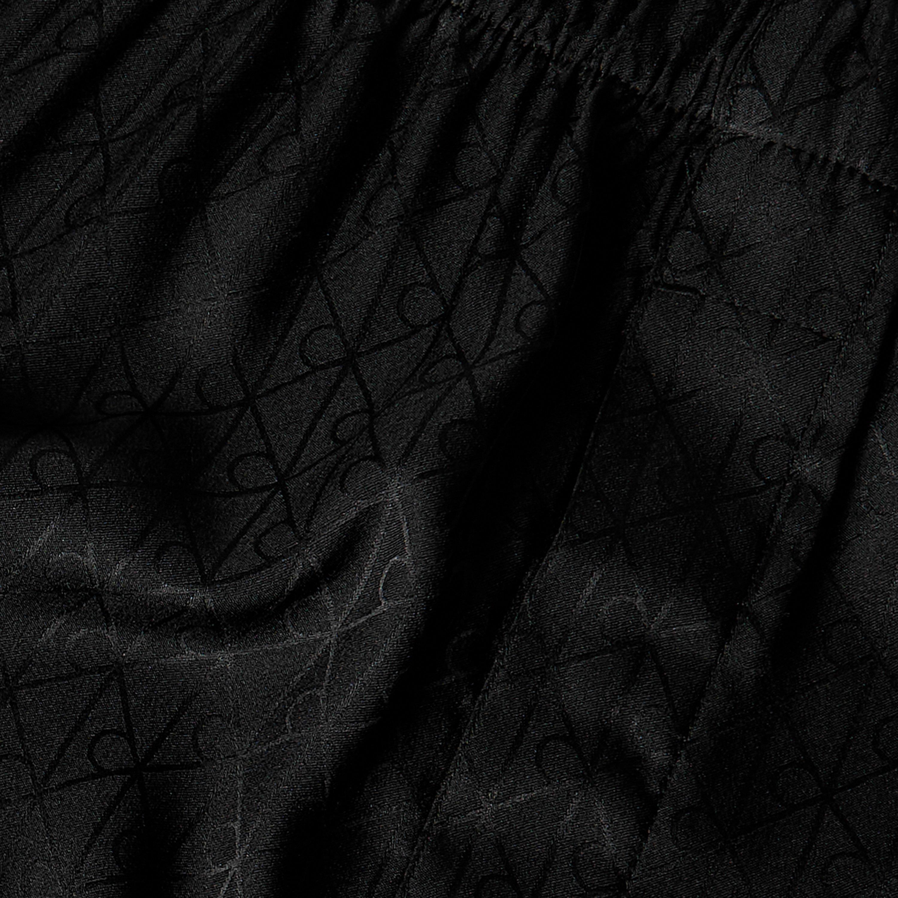 Monogram - Calvin Klein - Men's Satin Pyjama Shorts - 3