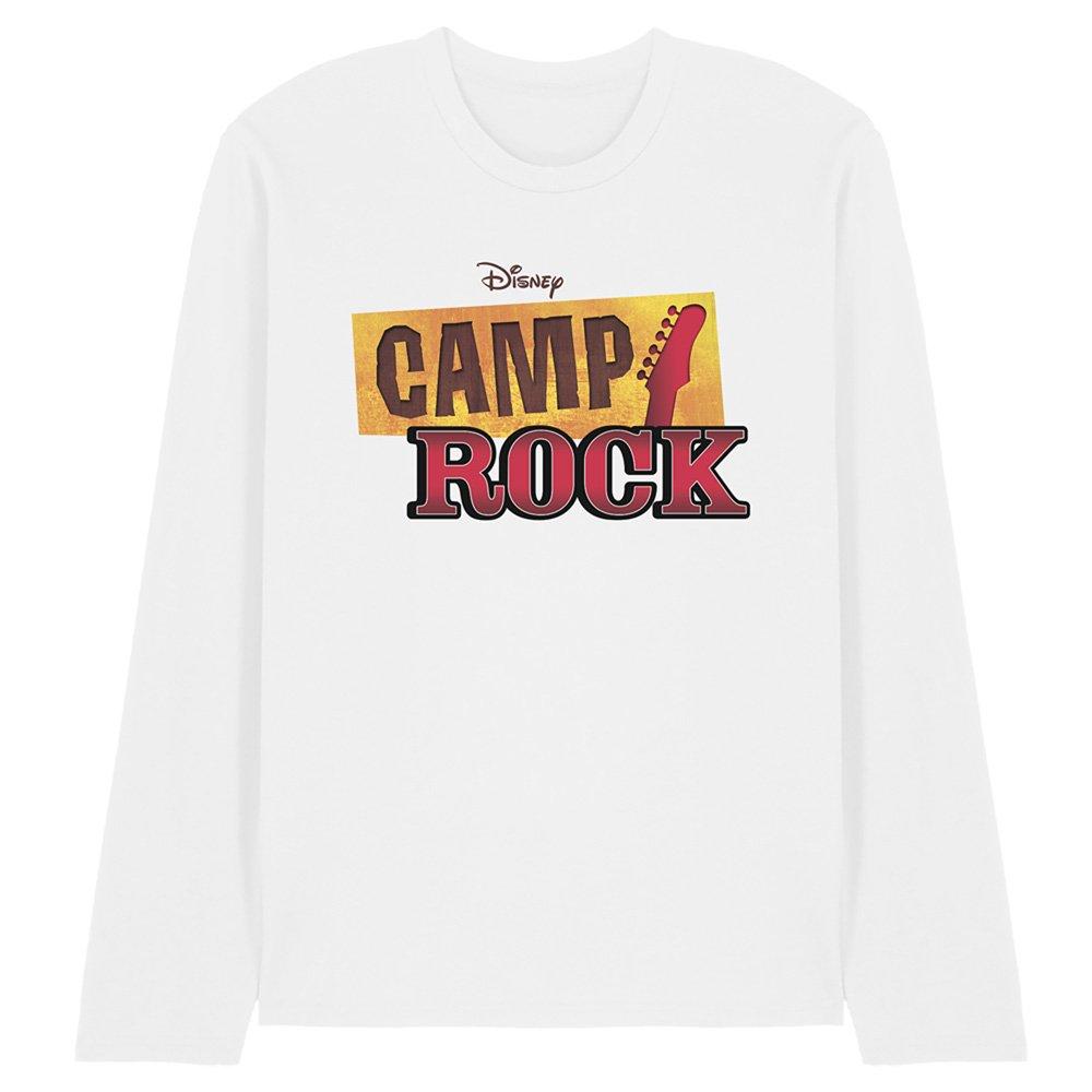 Disney Camp Rock Classic Logo Long Sleeve T Shirt White