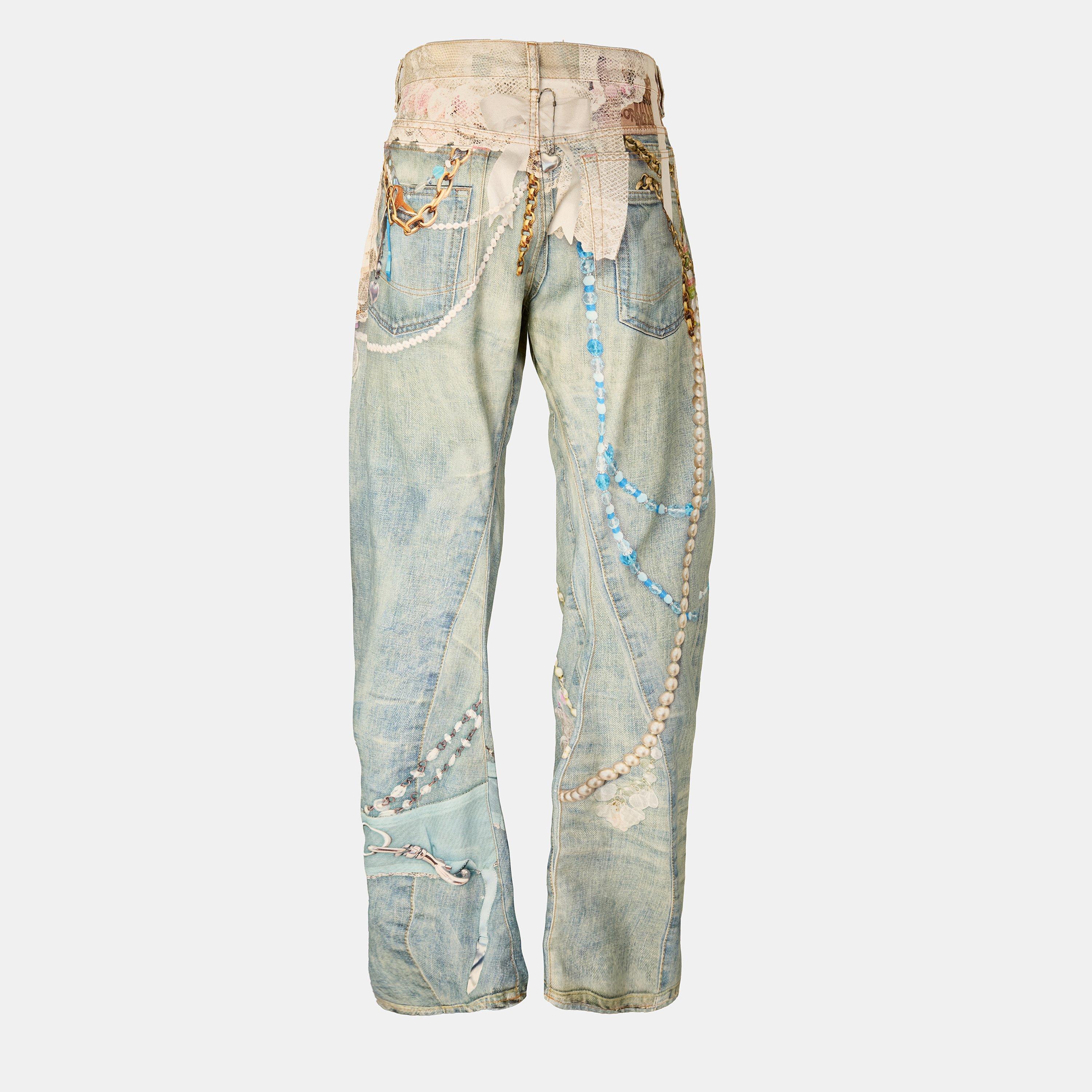 Multi - Acne Studios - Men's Wide Fit Jeans - 2