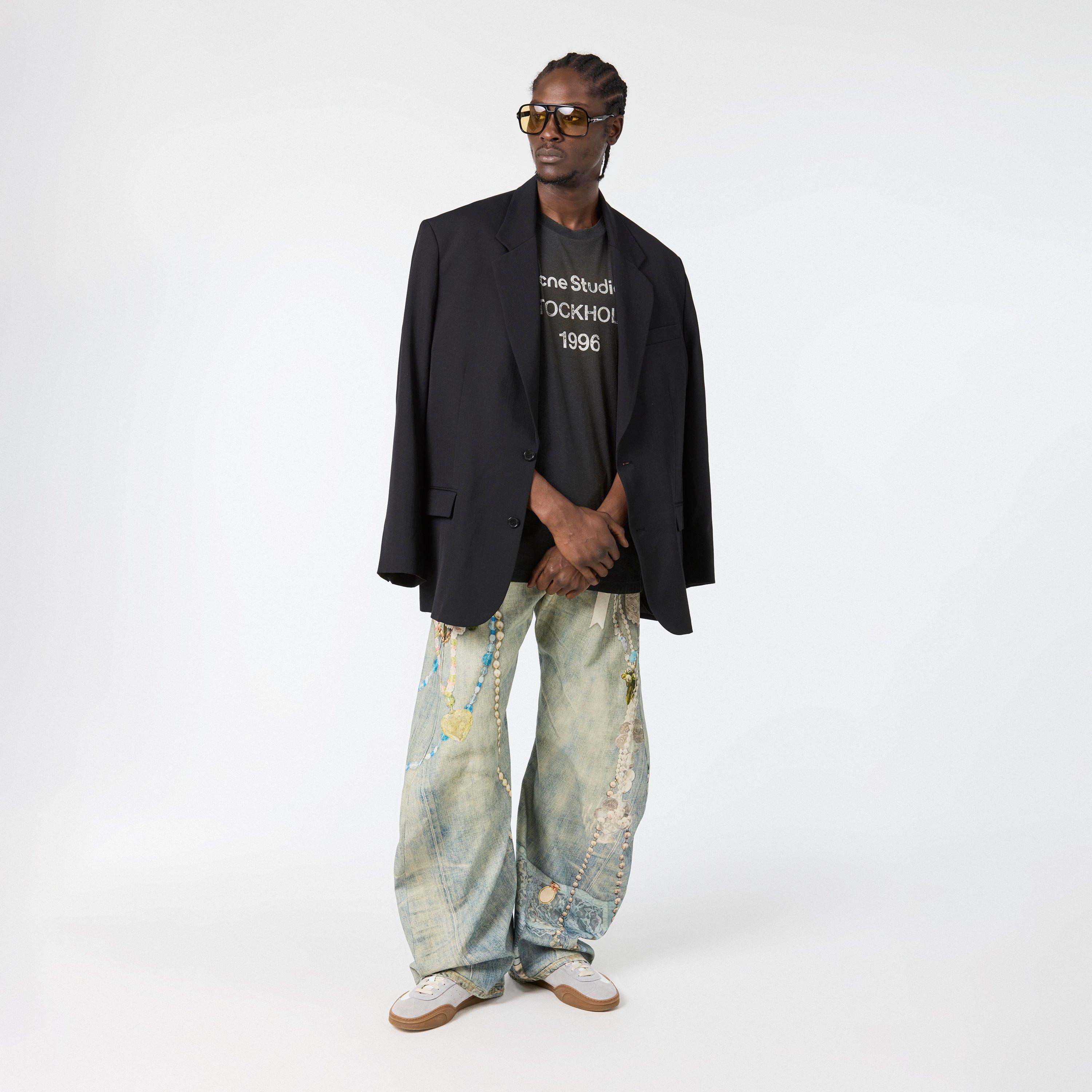 Multi - Acne Studios - Men's Wide Fit Jeans - 6