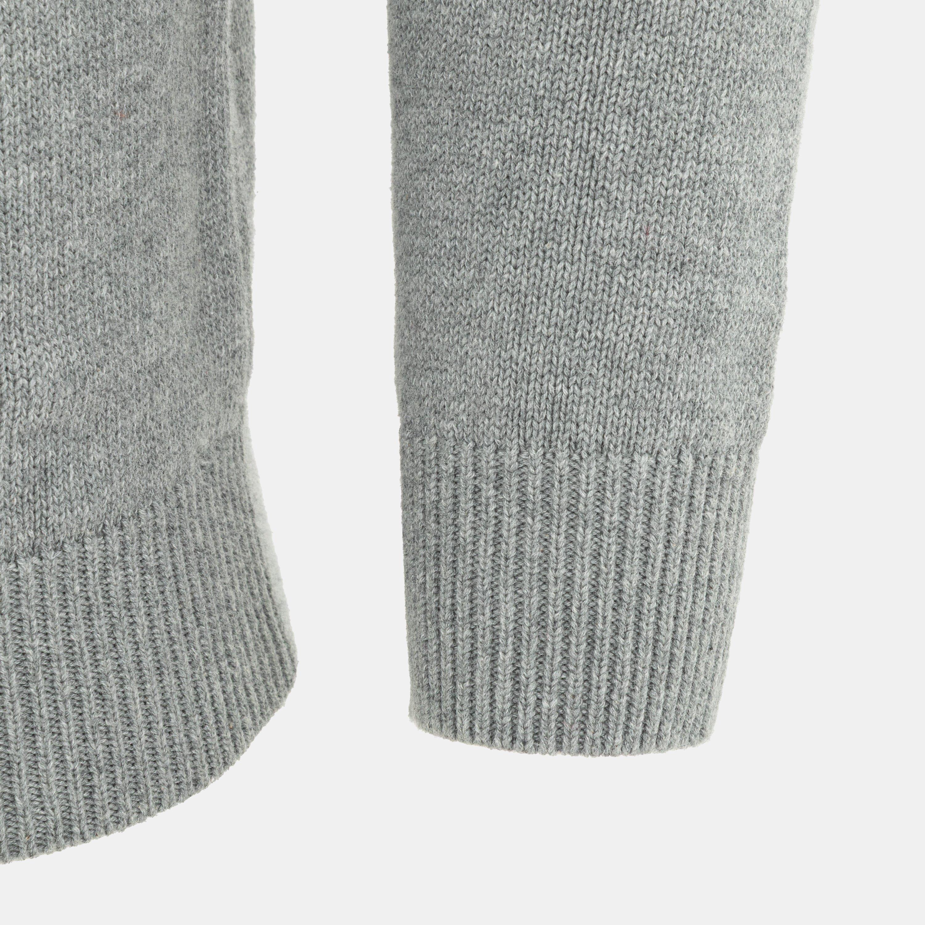 Grey - Firetrap - quarter Zip Mens Jumper - 5