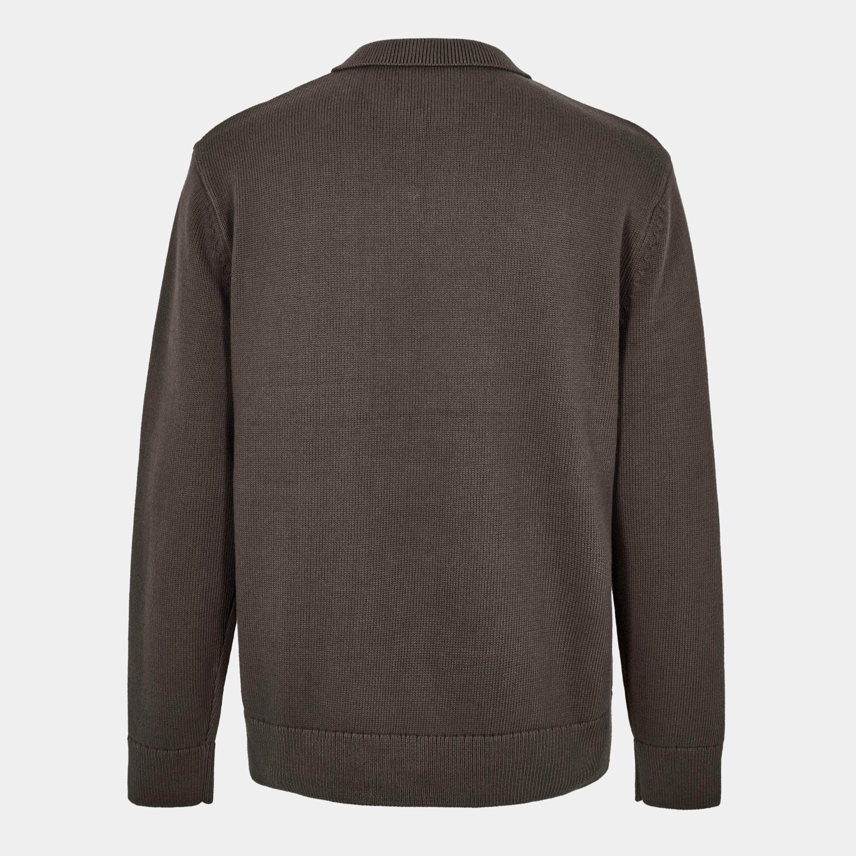 Iron - Jack Wills - Long Sleeve Zip Knit Polo - 2