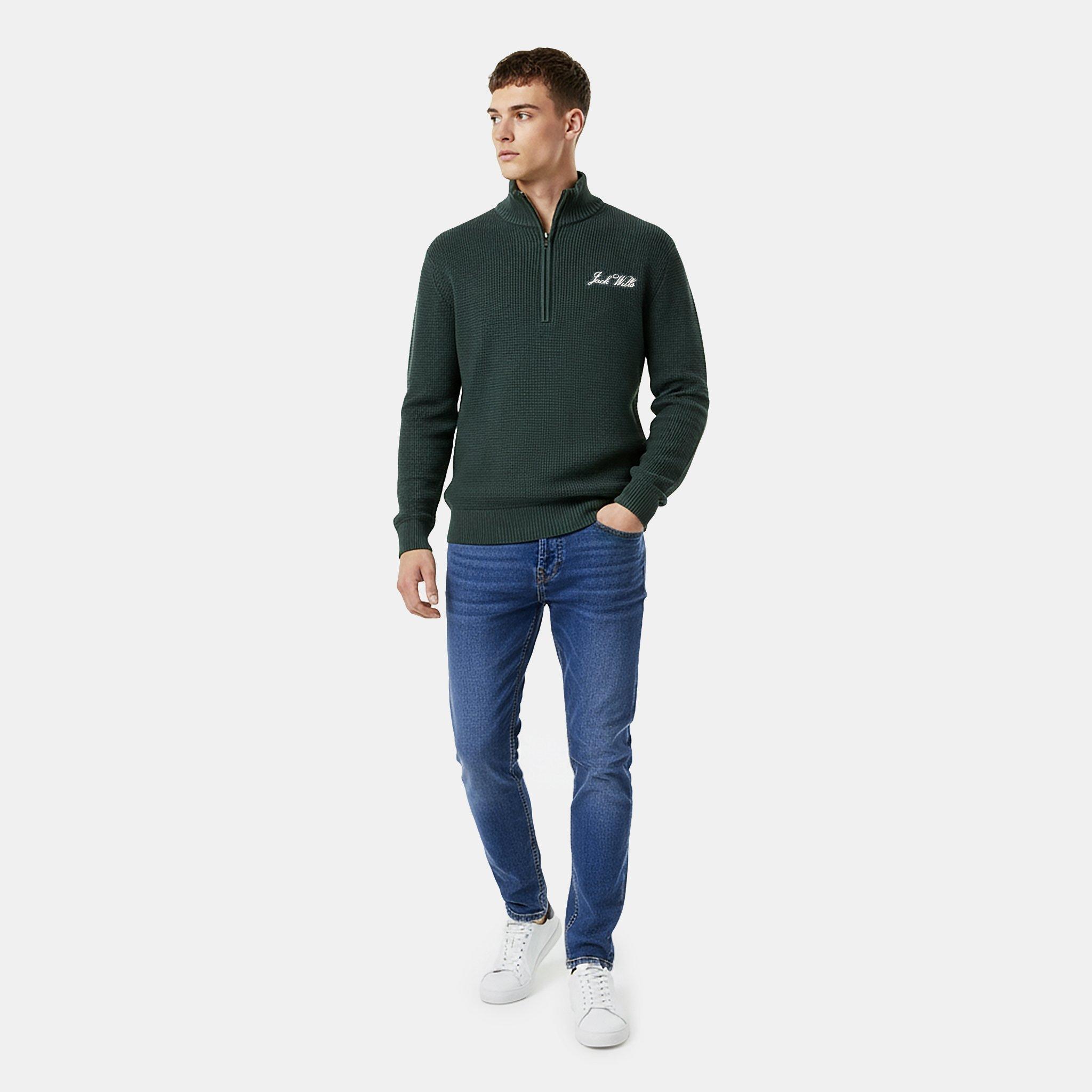 Jack Wills Monty 1/4 Zip Men | Sports Direct