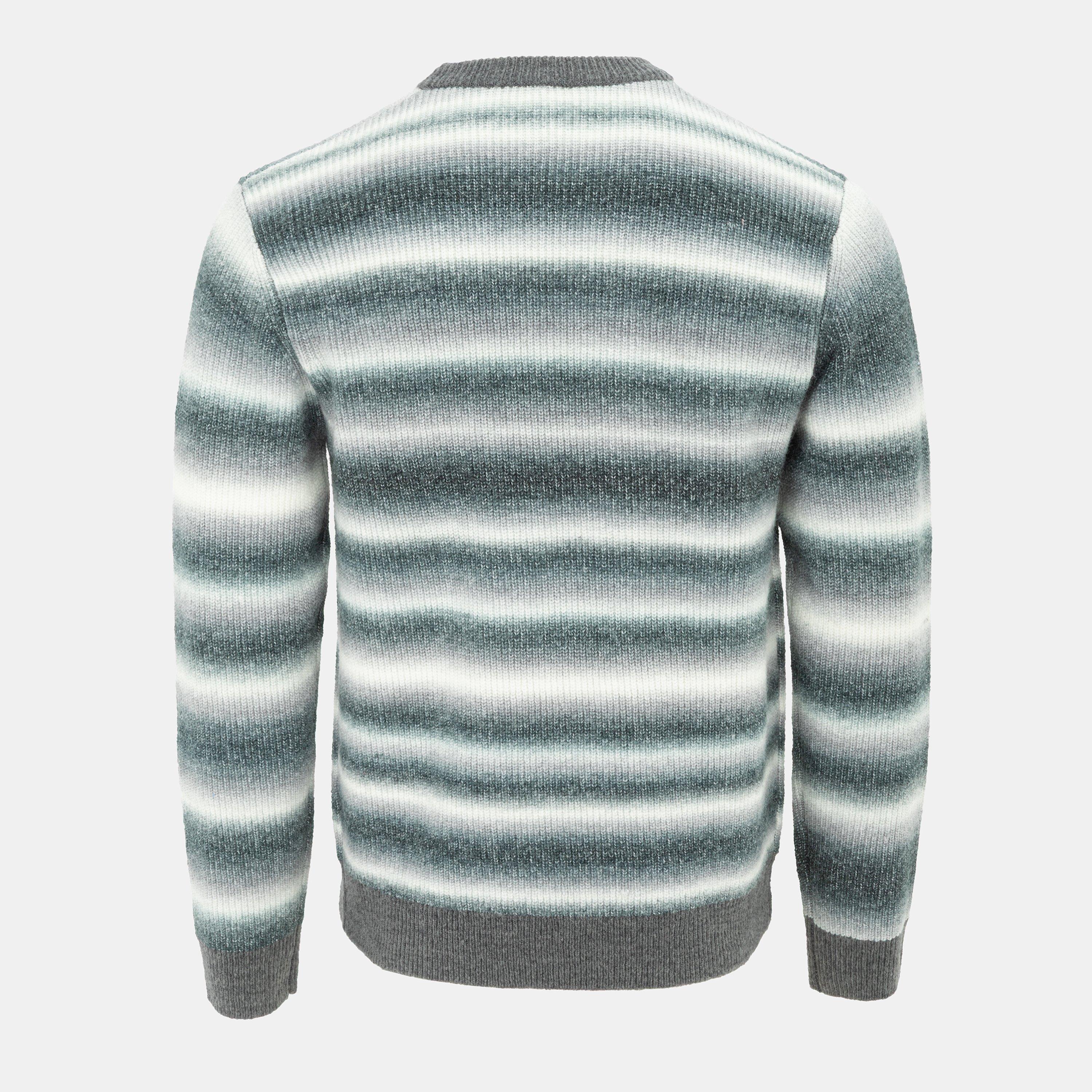 Grey/White - SoulCal - Mix Stripe Jumper Men - 2