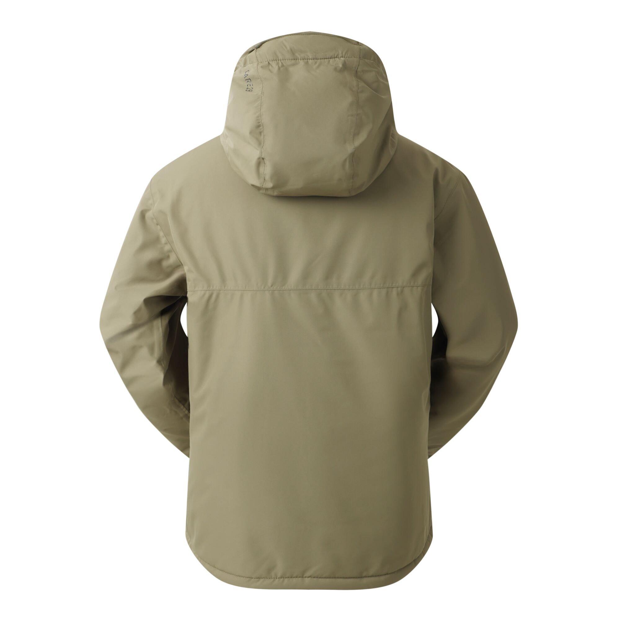Olive Green - Dare 2b - Men's Freeride II Waterproof Breathable Windproof Relaxed Fit Jacket - 12