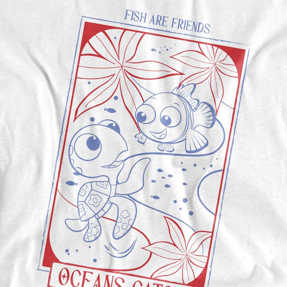 White - Disney - Disney Pixar Finding Nemo Ocean Buddies T-Shirt W - 2