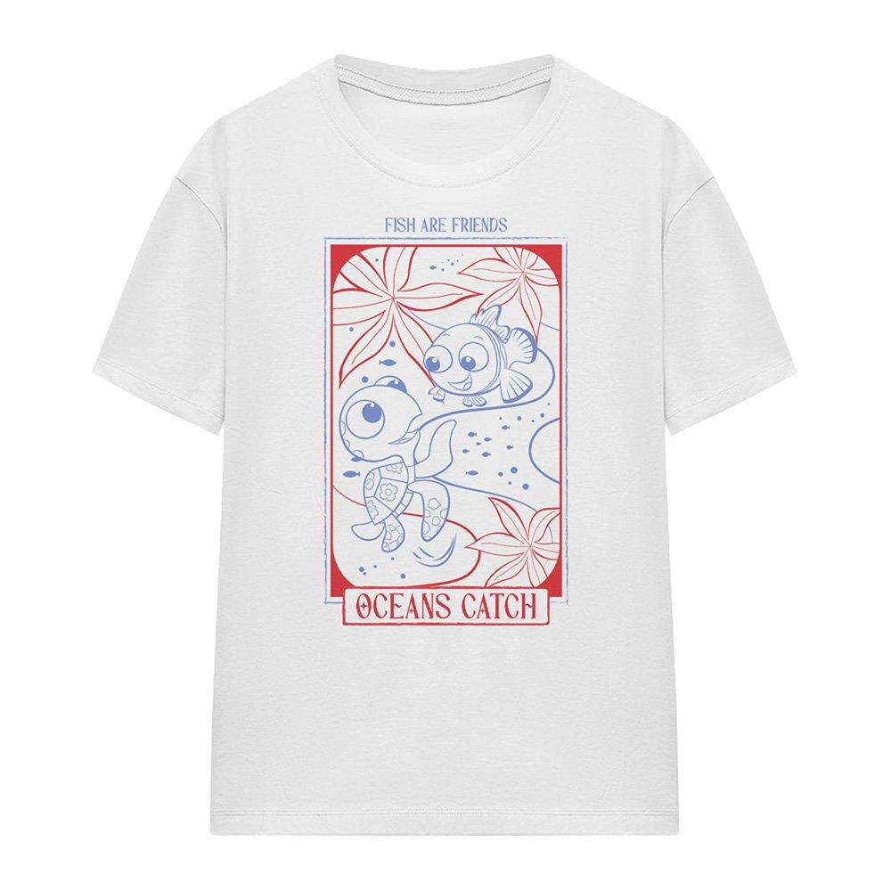White - Disney - Disney Pixar Finding Nemo Ocean Buddies T-Shirt W - 4