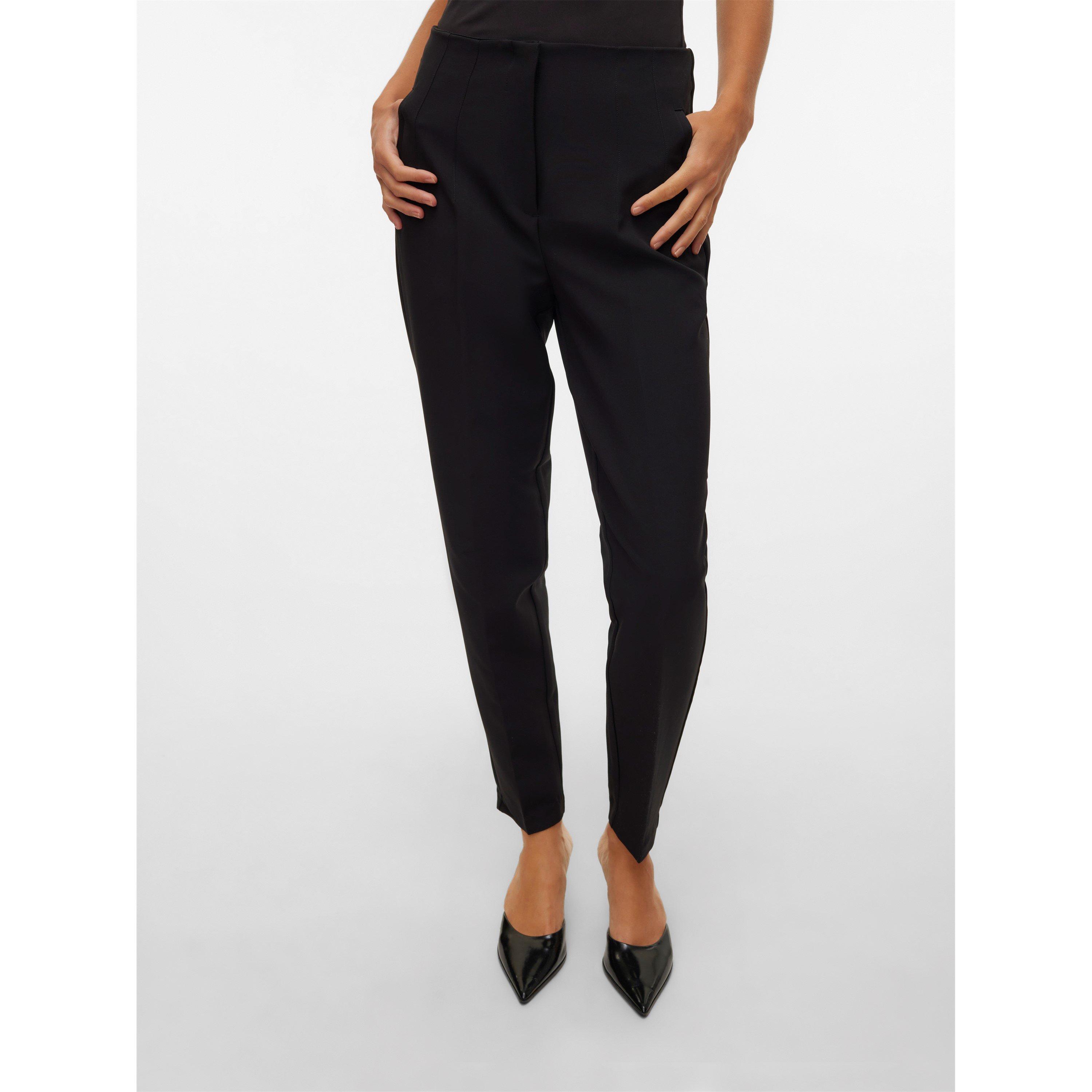 Schwarz - Vero Moda - Lina Tapered Cigarette Trouser - 4