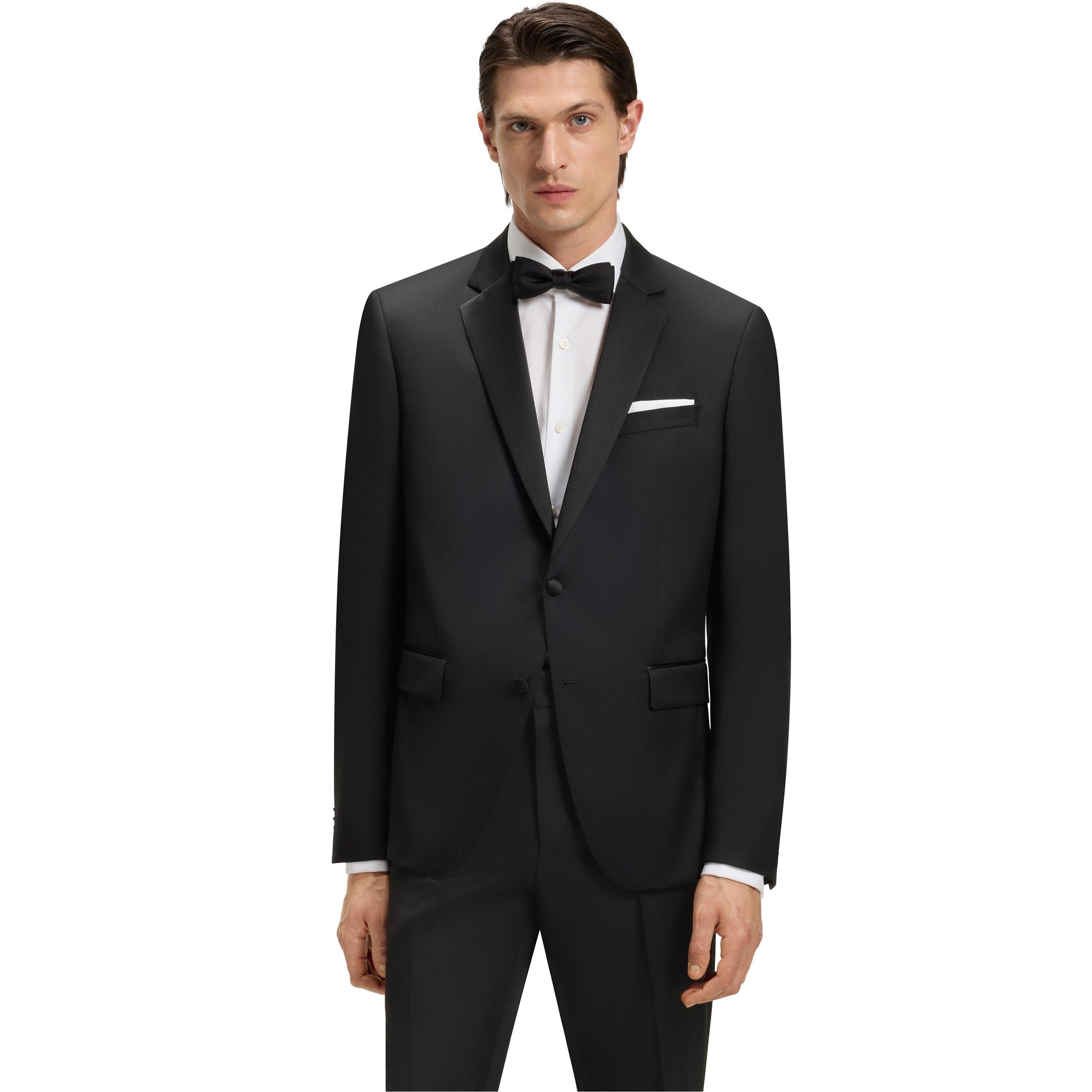 Black 001 - Boss - Tuxedo Jacket - 2
