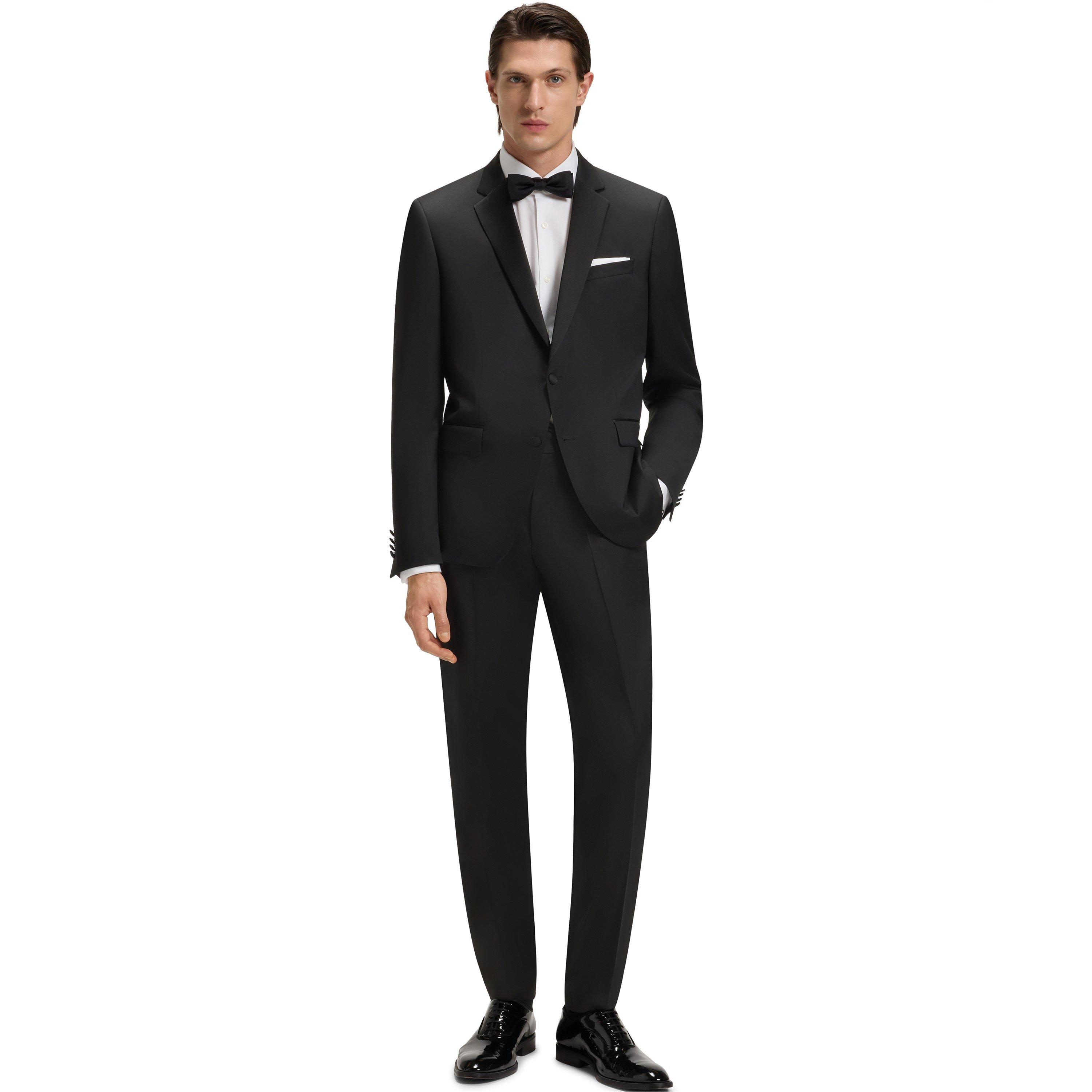 Black 001 - Boss - Tuxedo Jacket - 6