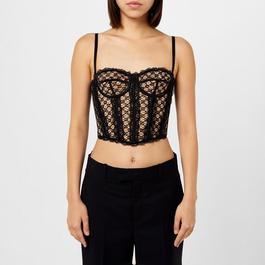 Gucci Net Corset Top