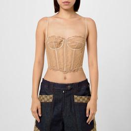 Gucci Net Corset Top