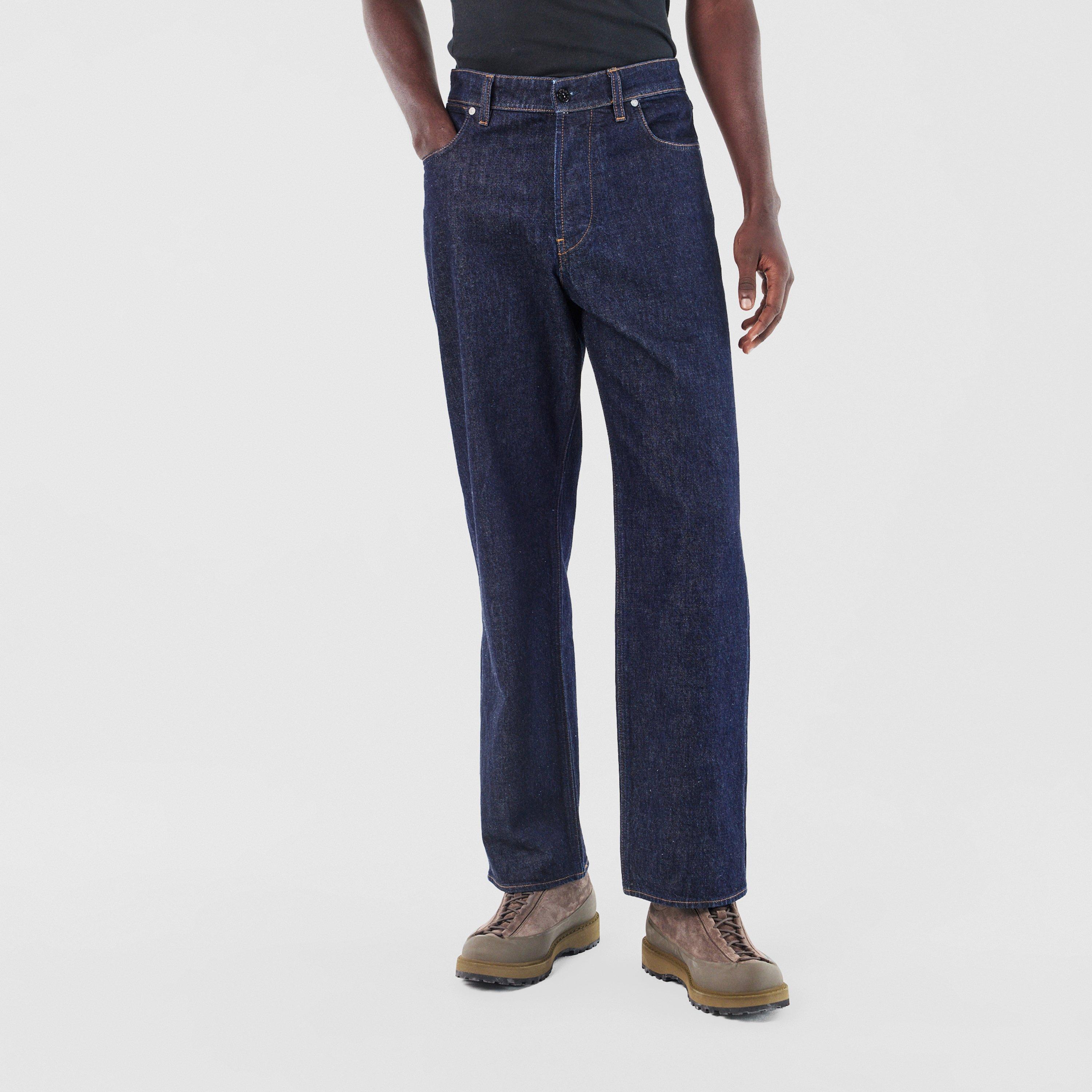 Indigo VJ201 - Stone Island - Mens Denim Research Loose Fit Jeans - 3