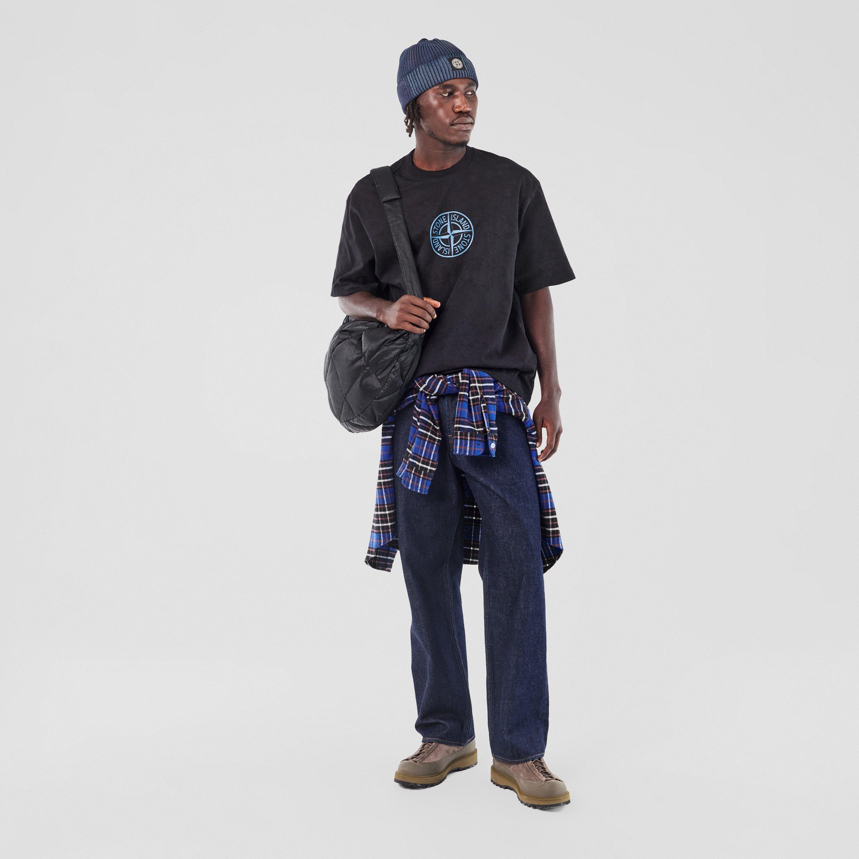 Indigo VJ201 - Stone Island - Mens Denim Research Loose Fit Jeans - 6