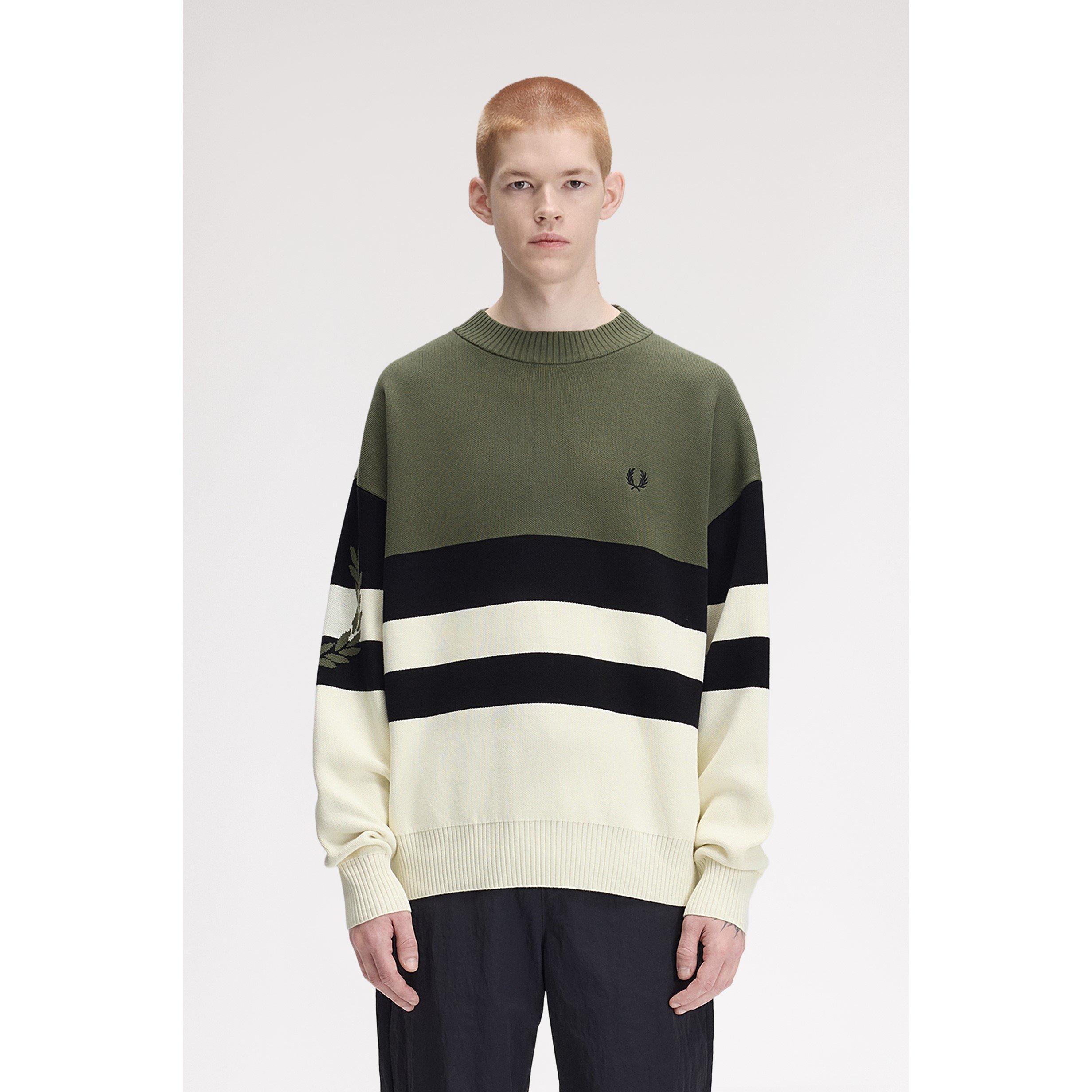 WrthGrn X21 - Fred Perry - Fred Graph Jumper Sn64 - 3