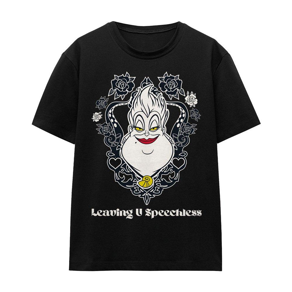 Black - Disney - Valentines Day Ursula Leaving U Speechless T-Shi - 4