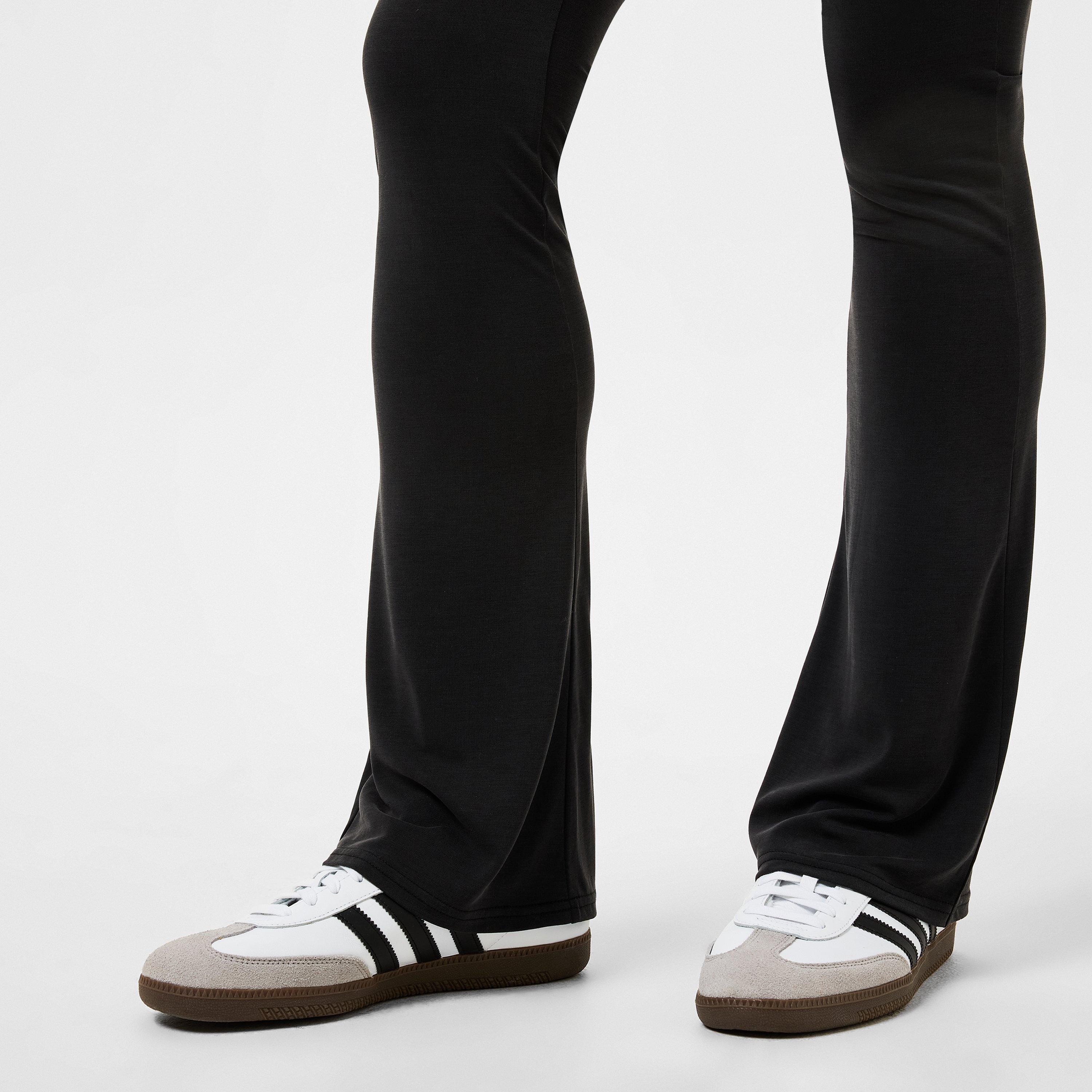 Zwart - Jack Wills - High-Waisted Flared Trousers - 3