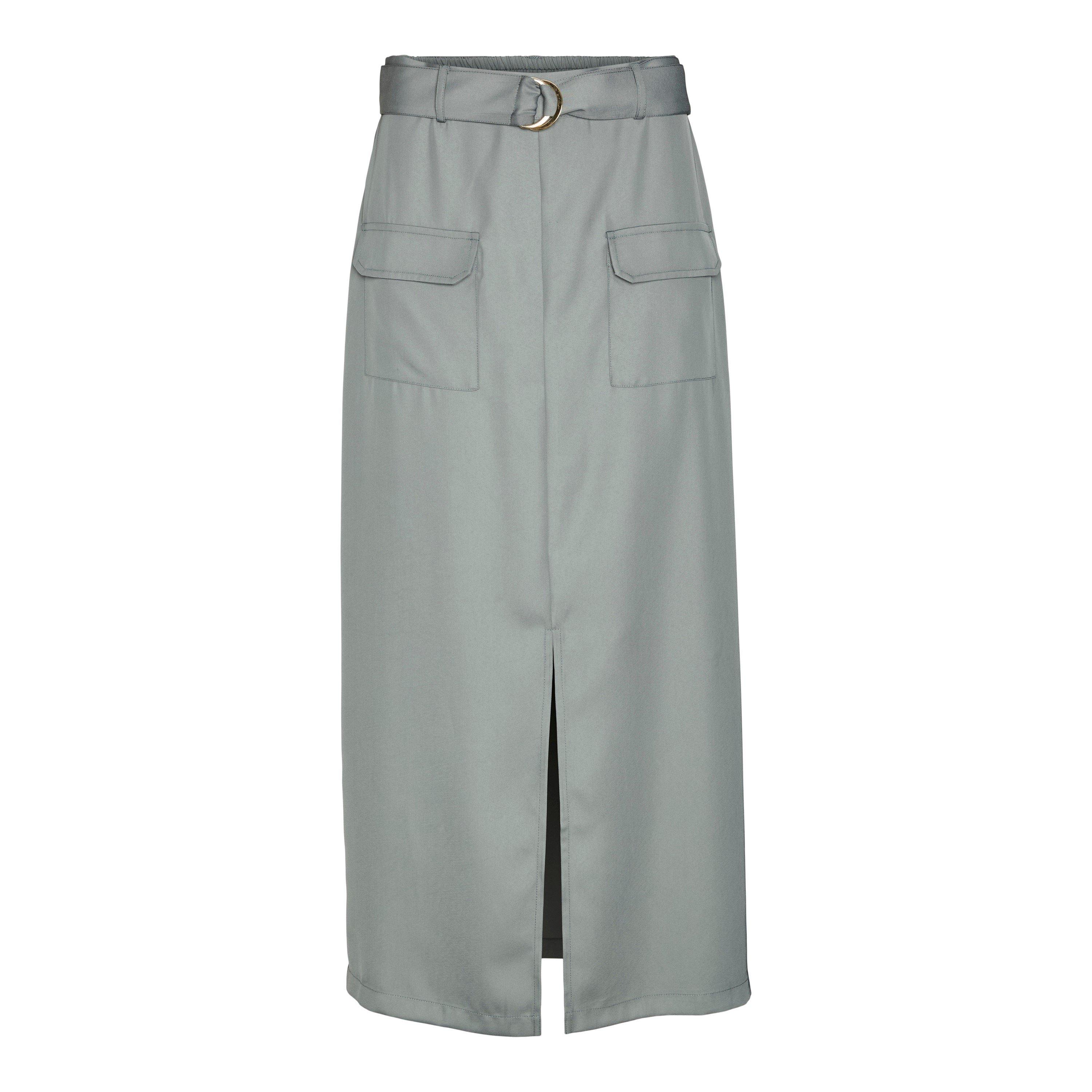 Vero Moda Women's Tanne Heavyweight Pencil Skirt - Balsam Green - 8 (XS)