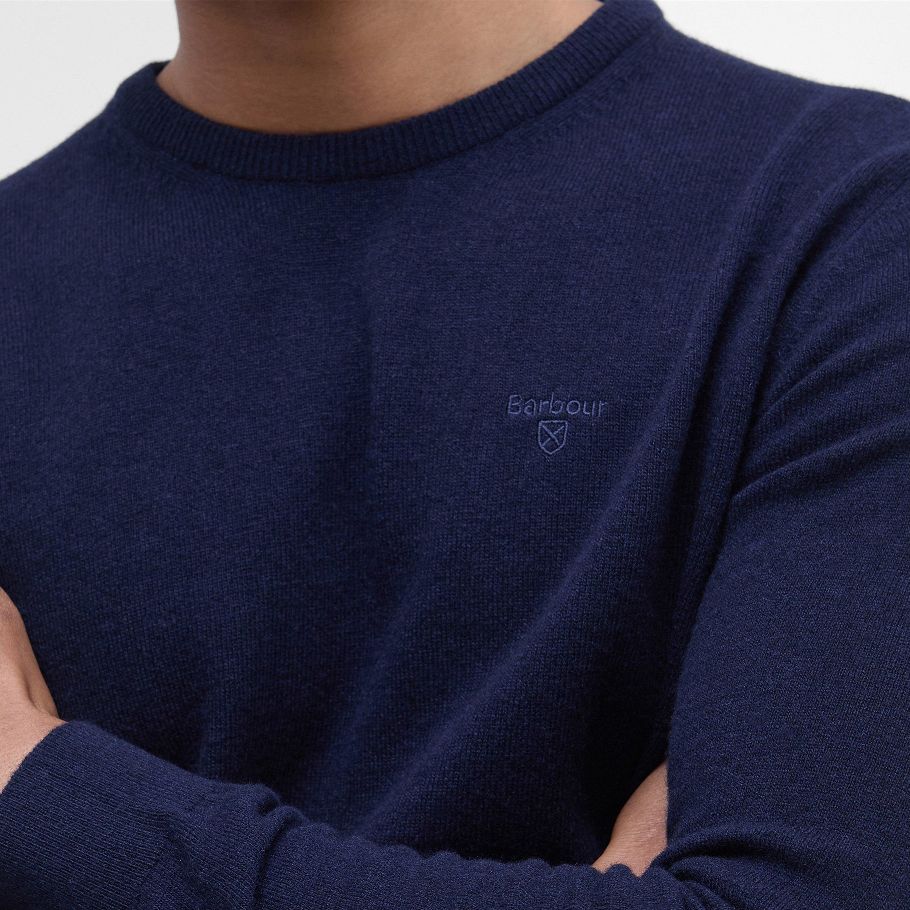 Navy - Barbour - Essential Crew Neck Sweatshirt - 5