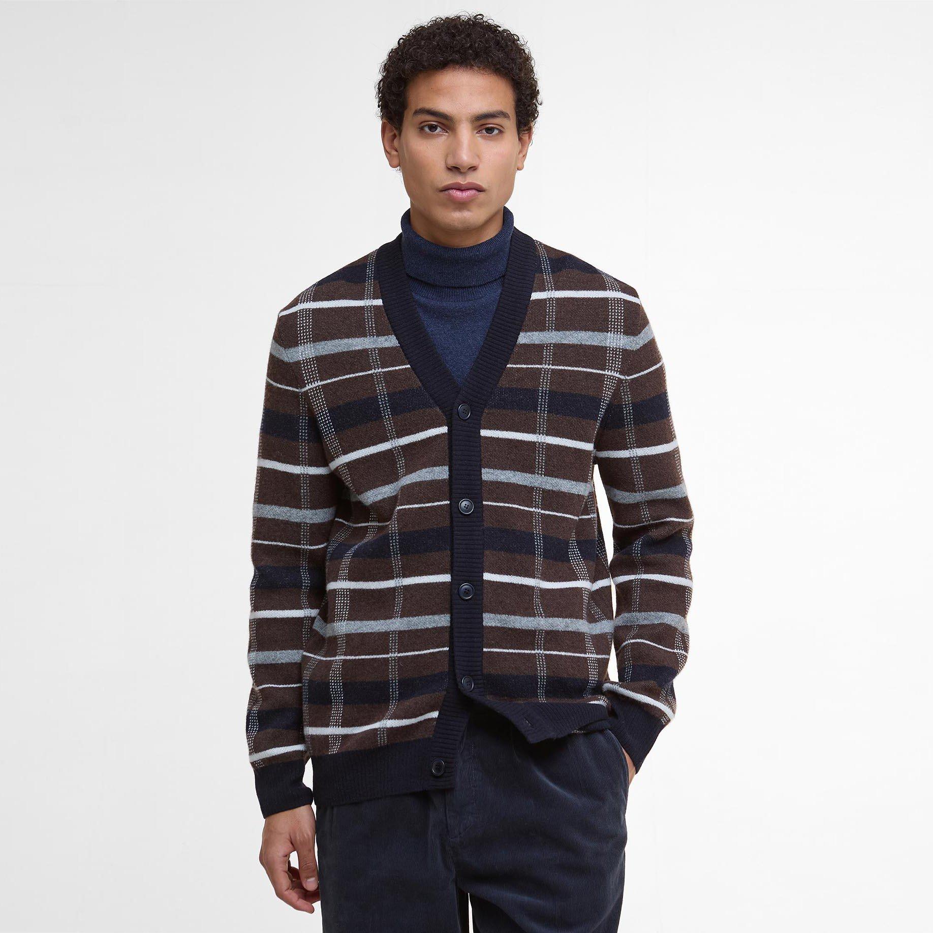 Dark Oak - Barbour - Kane Cardigan - 2