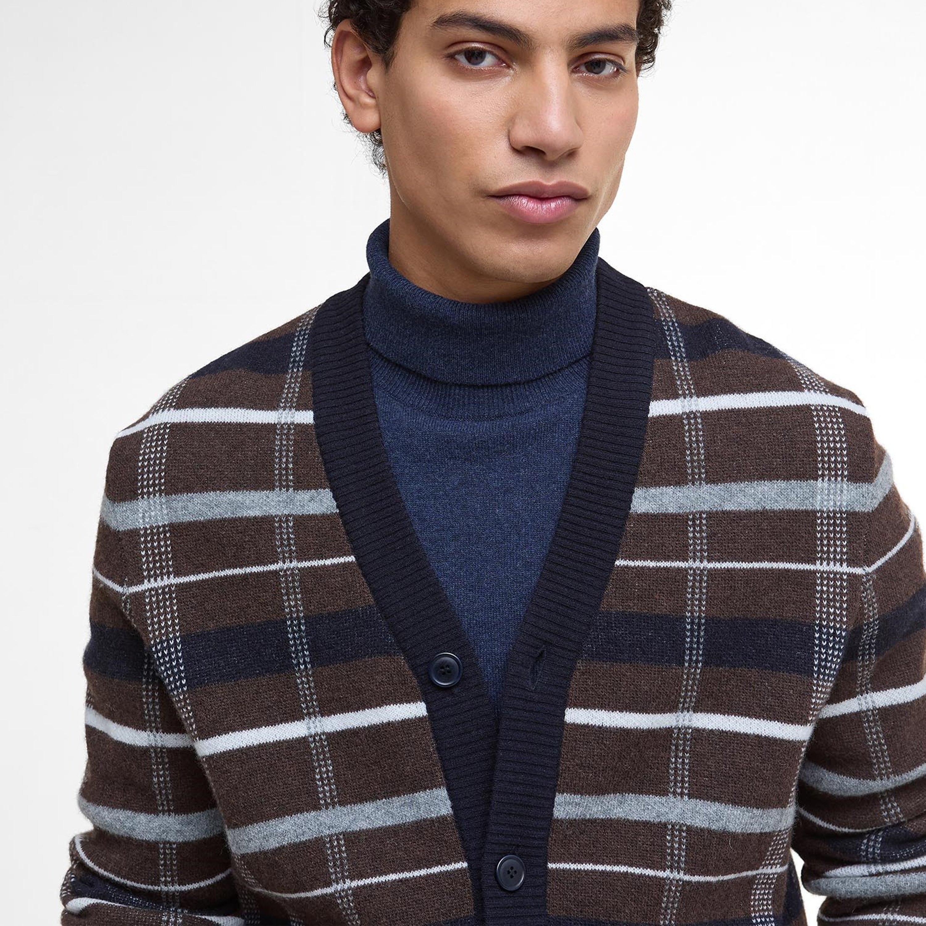 Dark Oak - Barbour - Kane Cardigan - 4