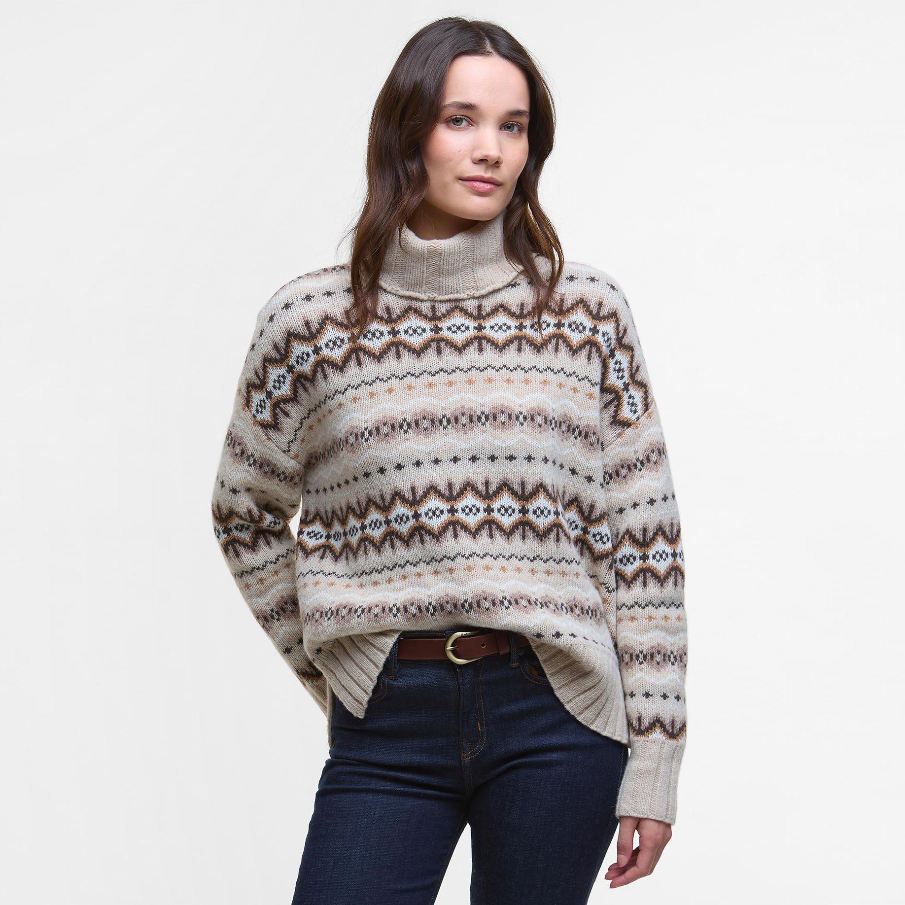 Birch Multi - Barbour - Helen Jumper - 2