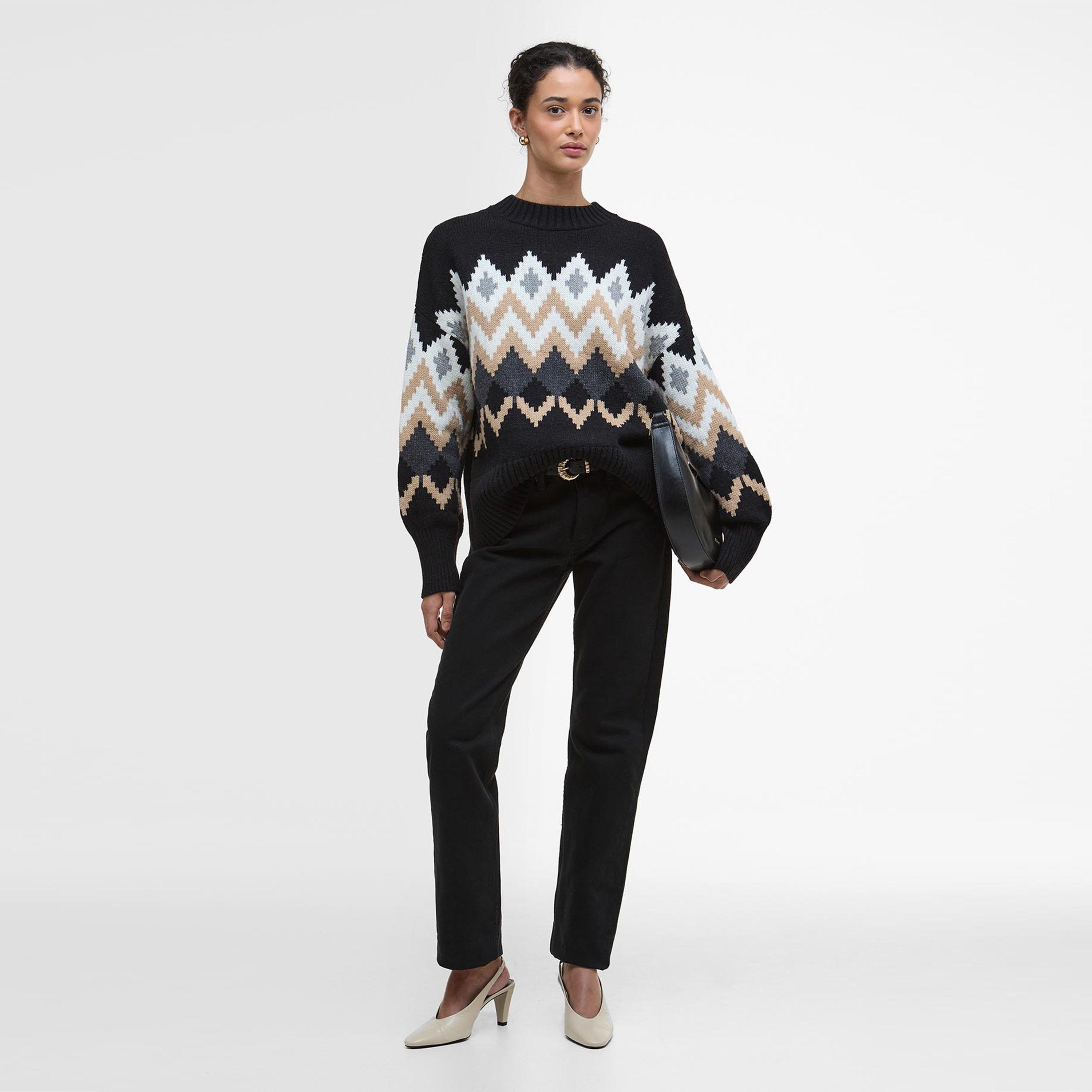 Multi - Barbour - Cecilia Fair Isle Jumper - 5