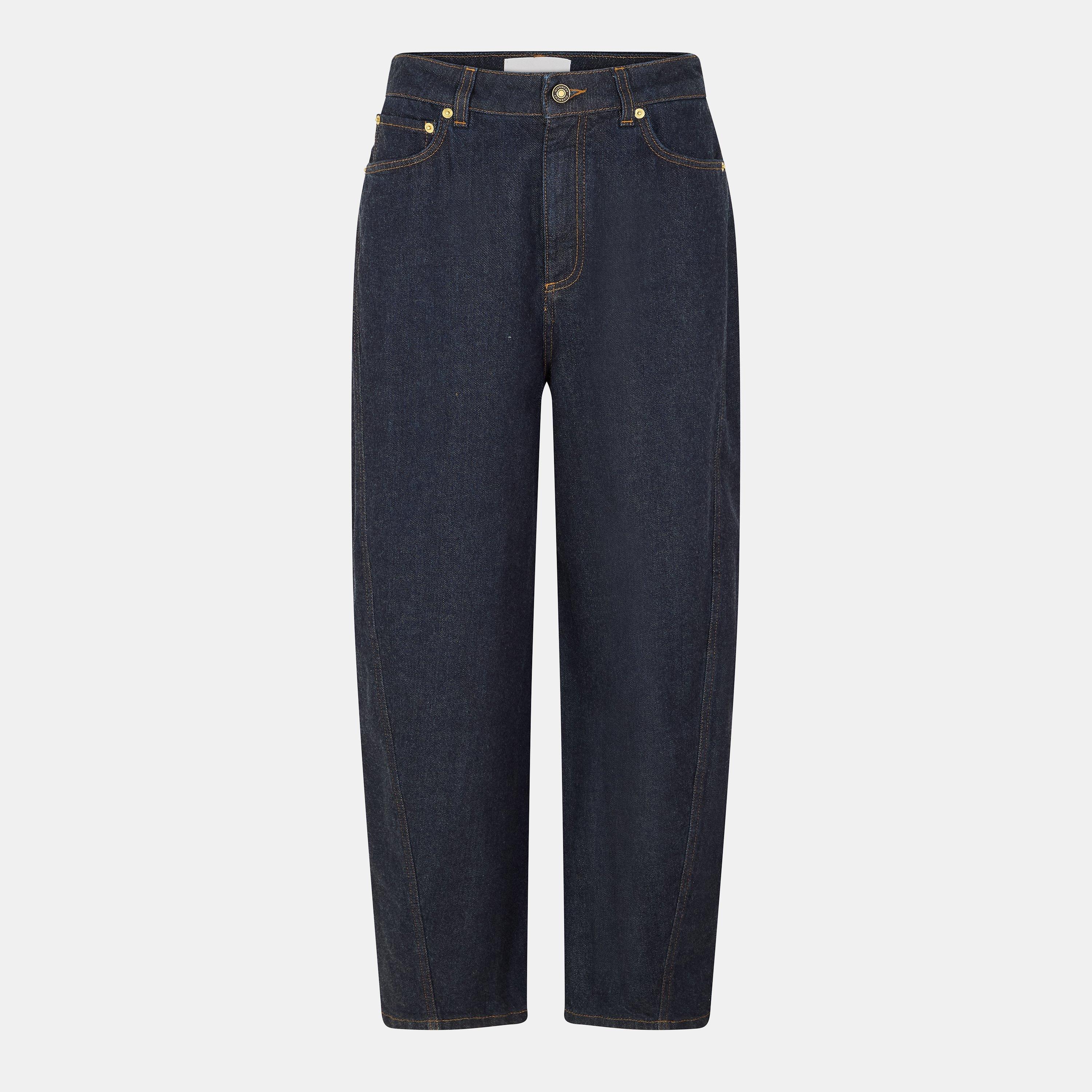 GIVENCHY Raw Cocoon Jeans - Dark Blue - Size 40 (UK 12)