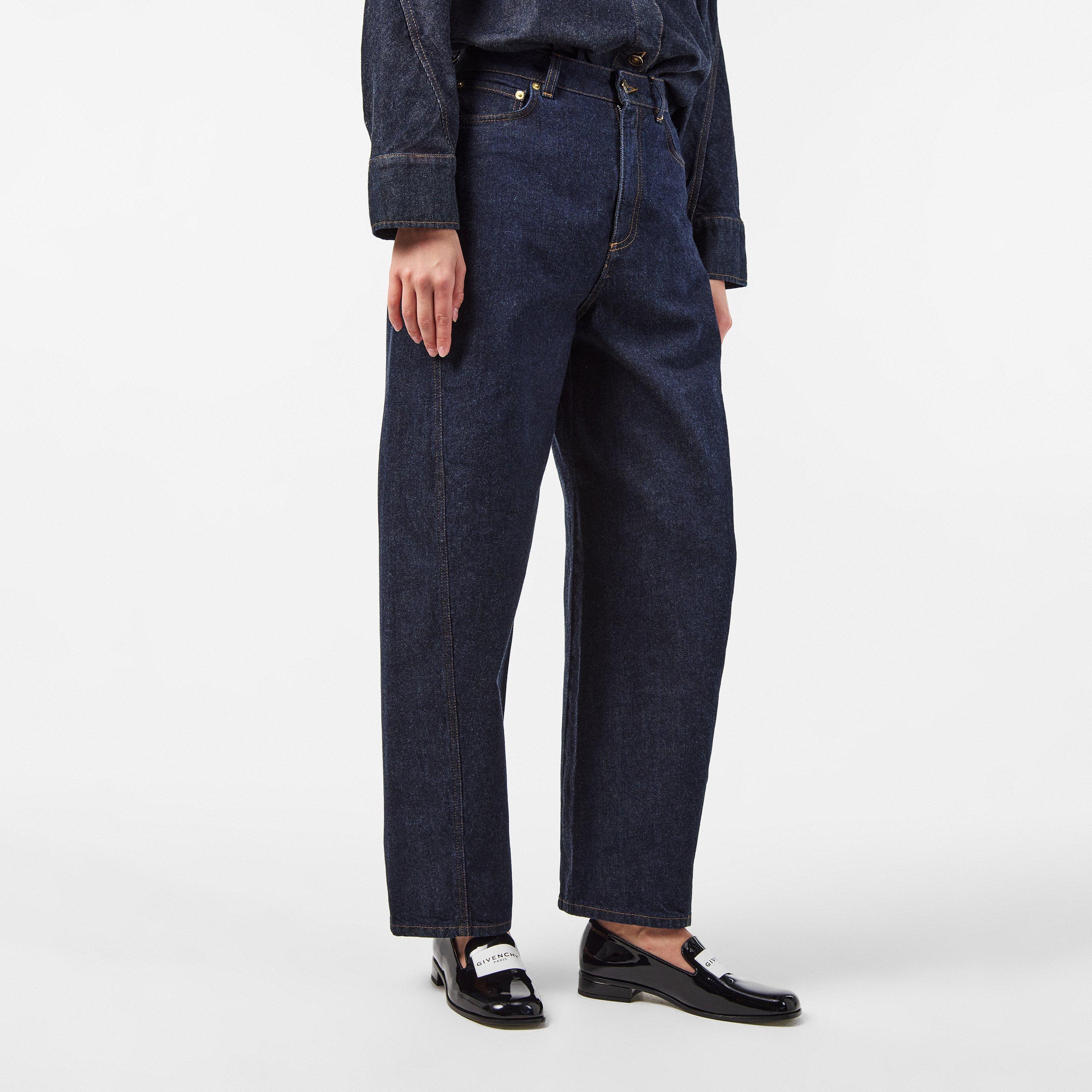 Dark Blue - GIVENCHY - Raw Cocoon Jeans - 3