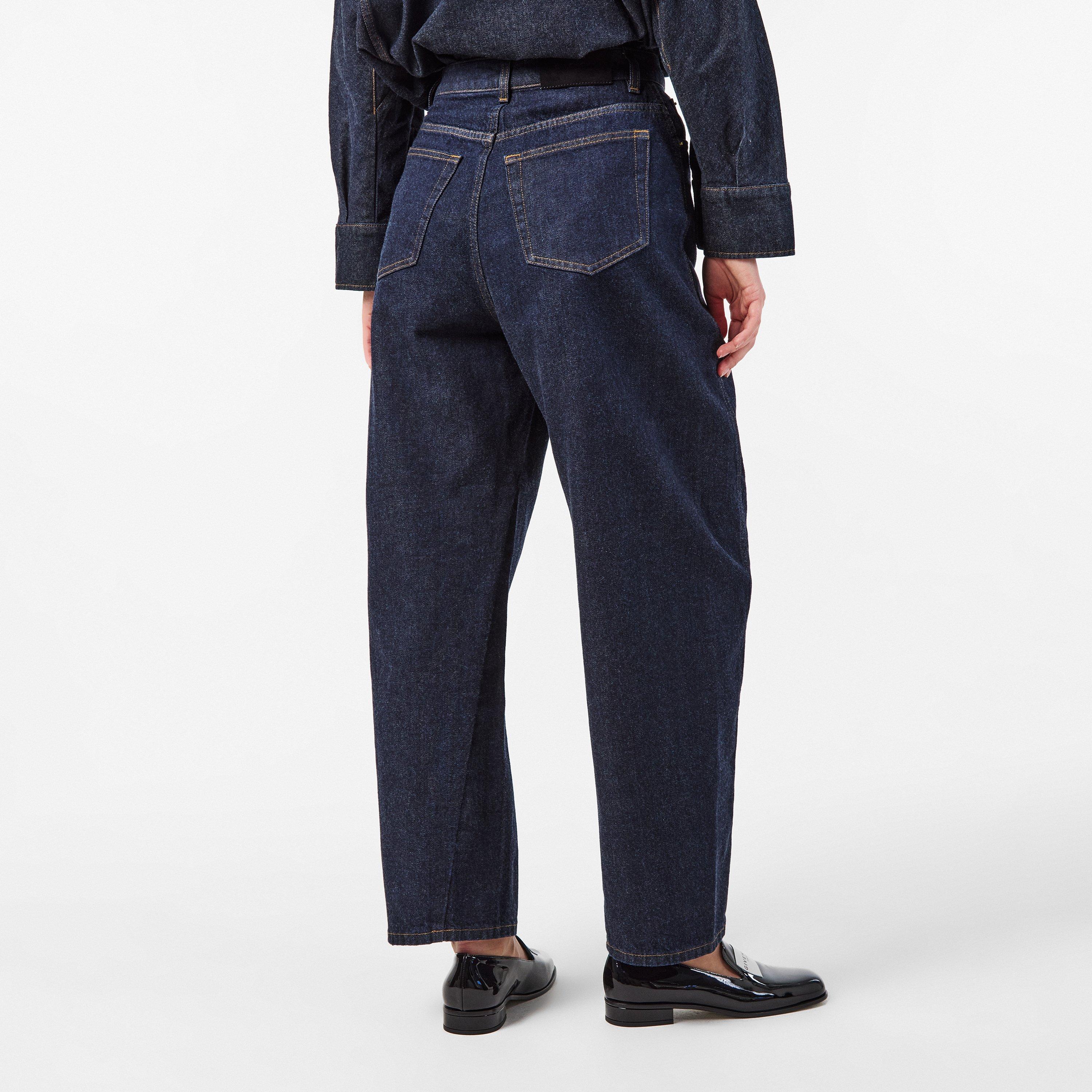 Dark Blue - GIVENCHY - Raw Cocoon Jeans - 4