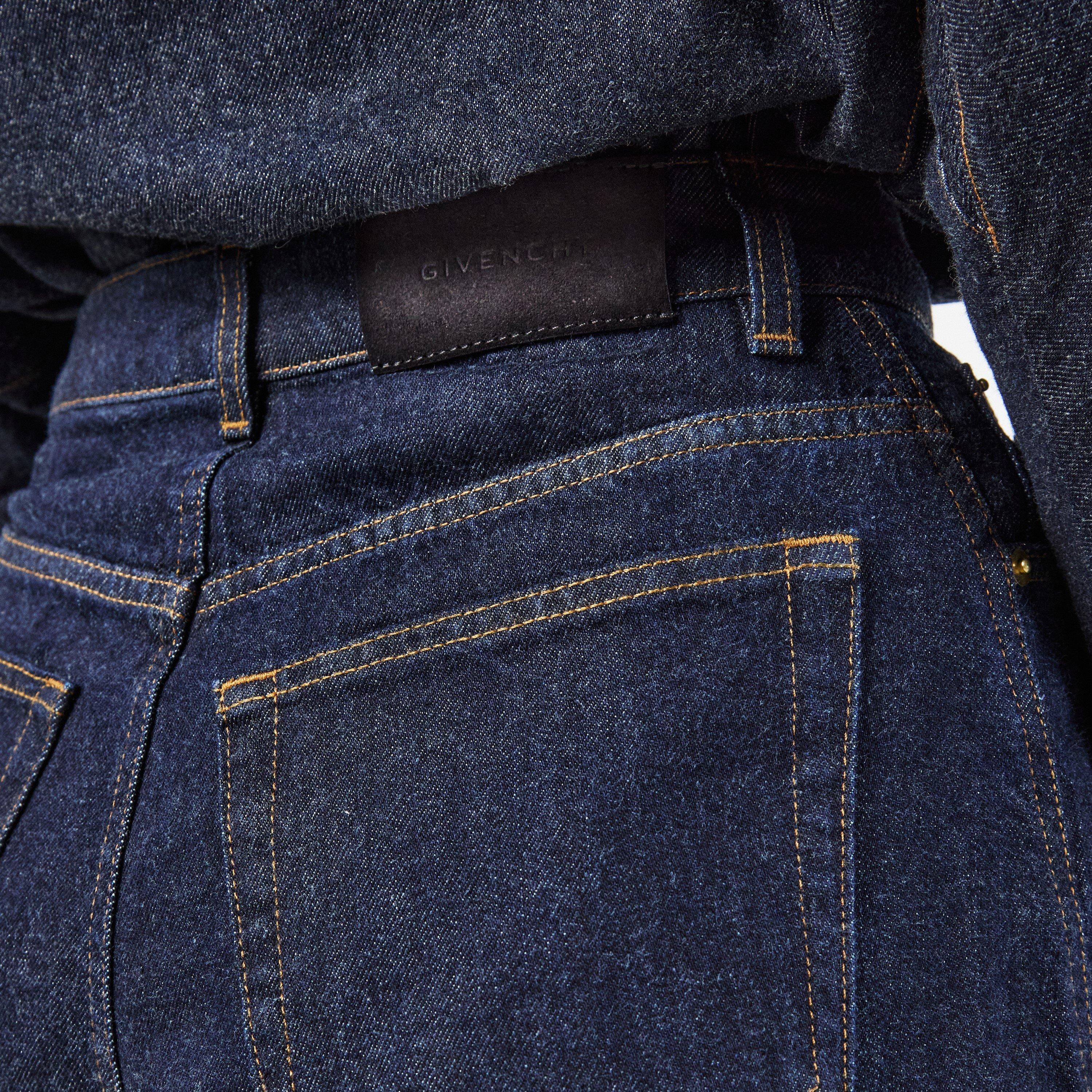 Dark Blue - GIVENCHY - Raw Cocoon Jeans - 5