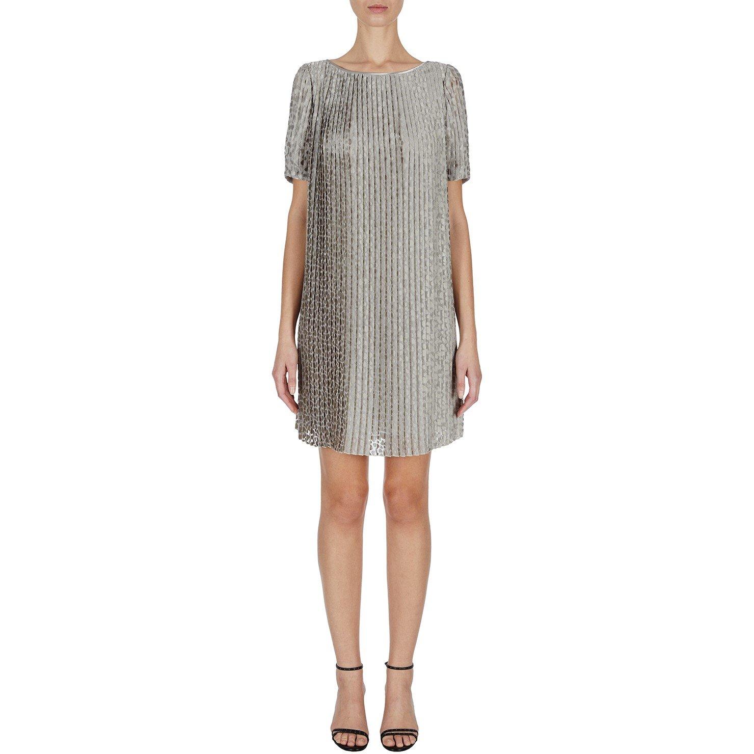 Taupe - Emporio Armani - Short Sleeve Dress - 1