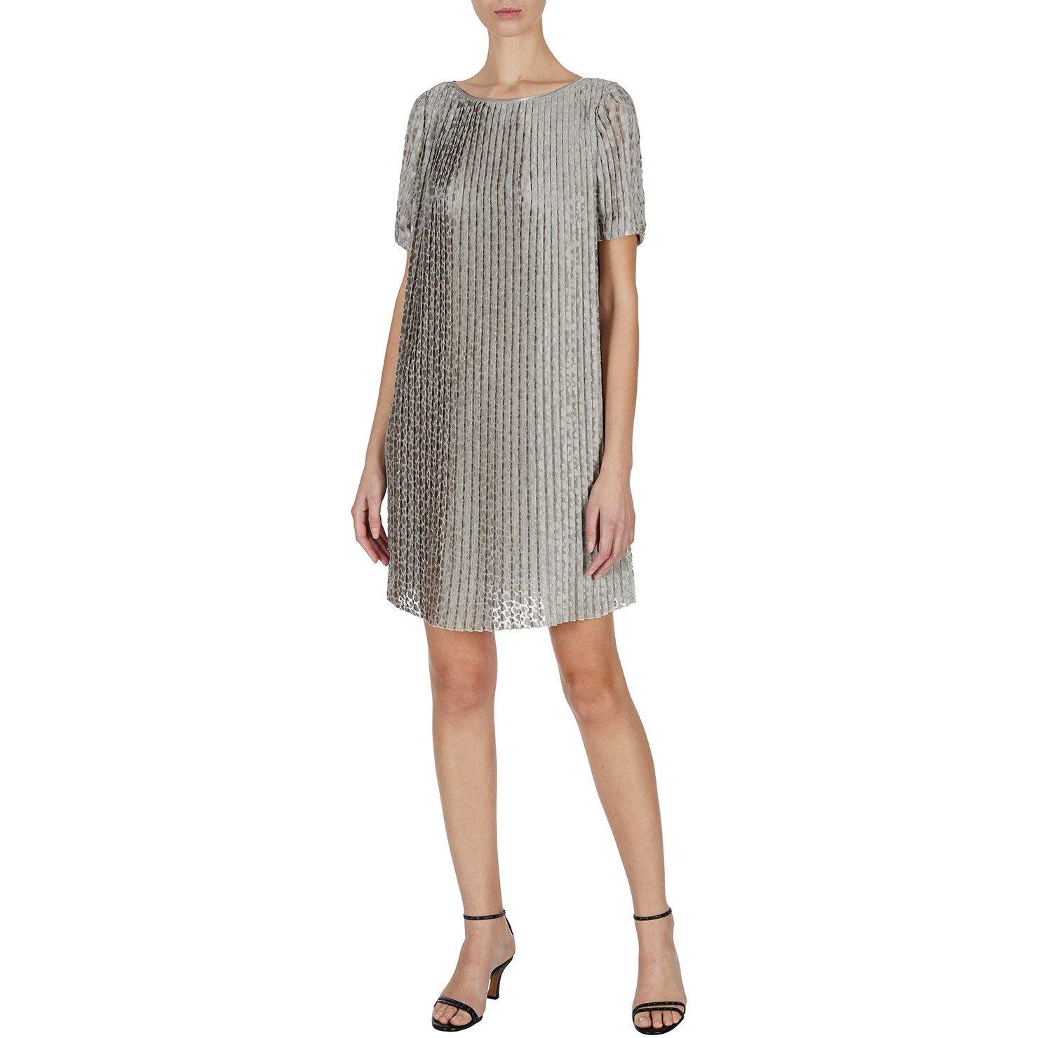 Taupe - Emporio Armani - Short Sleeve Dress - 3