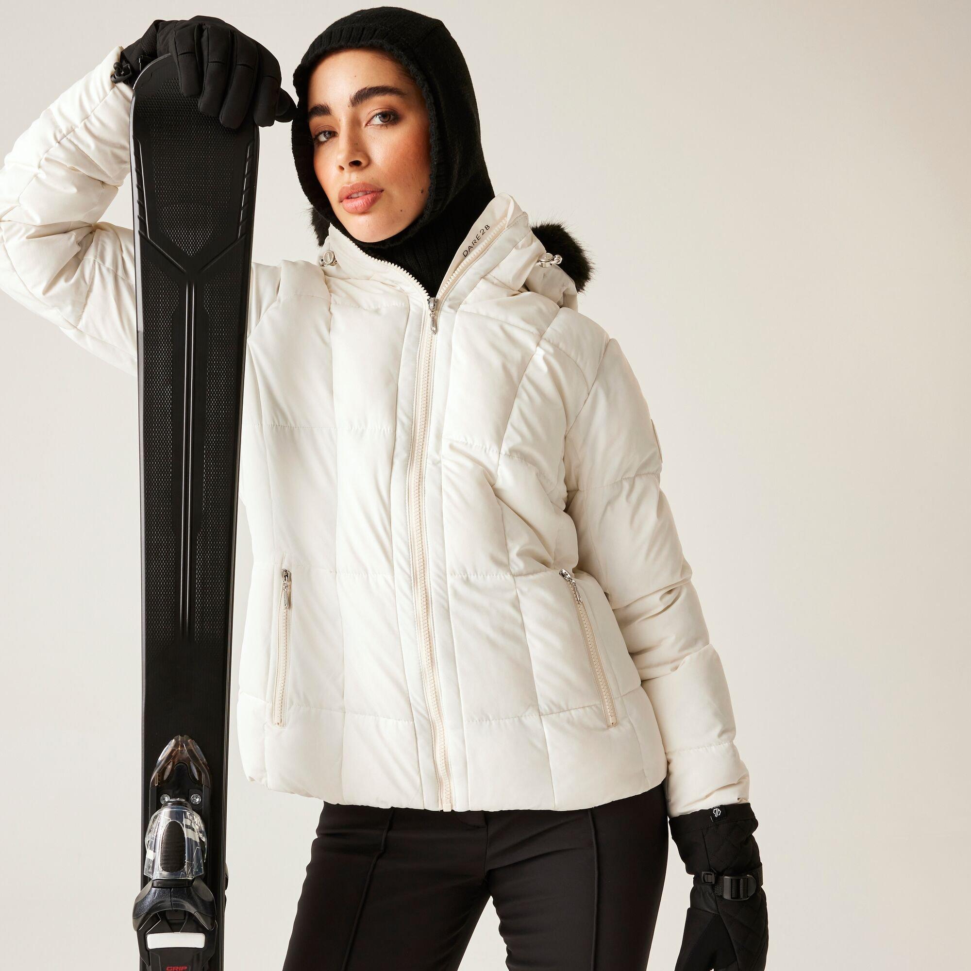 Grey Morn - Dare 2b - Women's Glamorize VI Swarovski Crystal Waterproof Insulated Jacket - 9