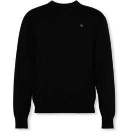 Calvin Klein Jeans Men's CKJ Monogram Crew Neck Jumpers