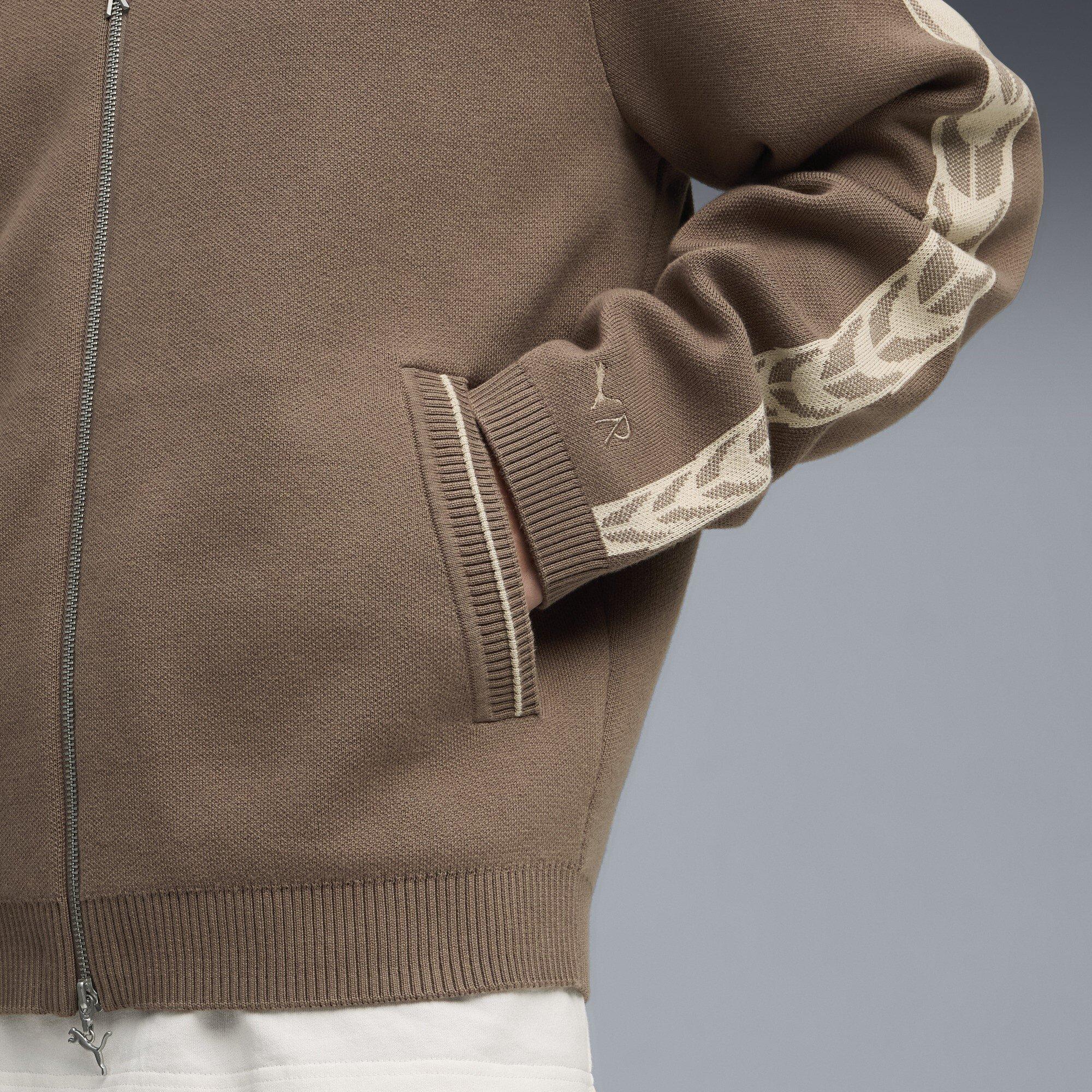 Pine Bark - PUMA x Represent - Mens T7 Knitted Track Jacket - 5