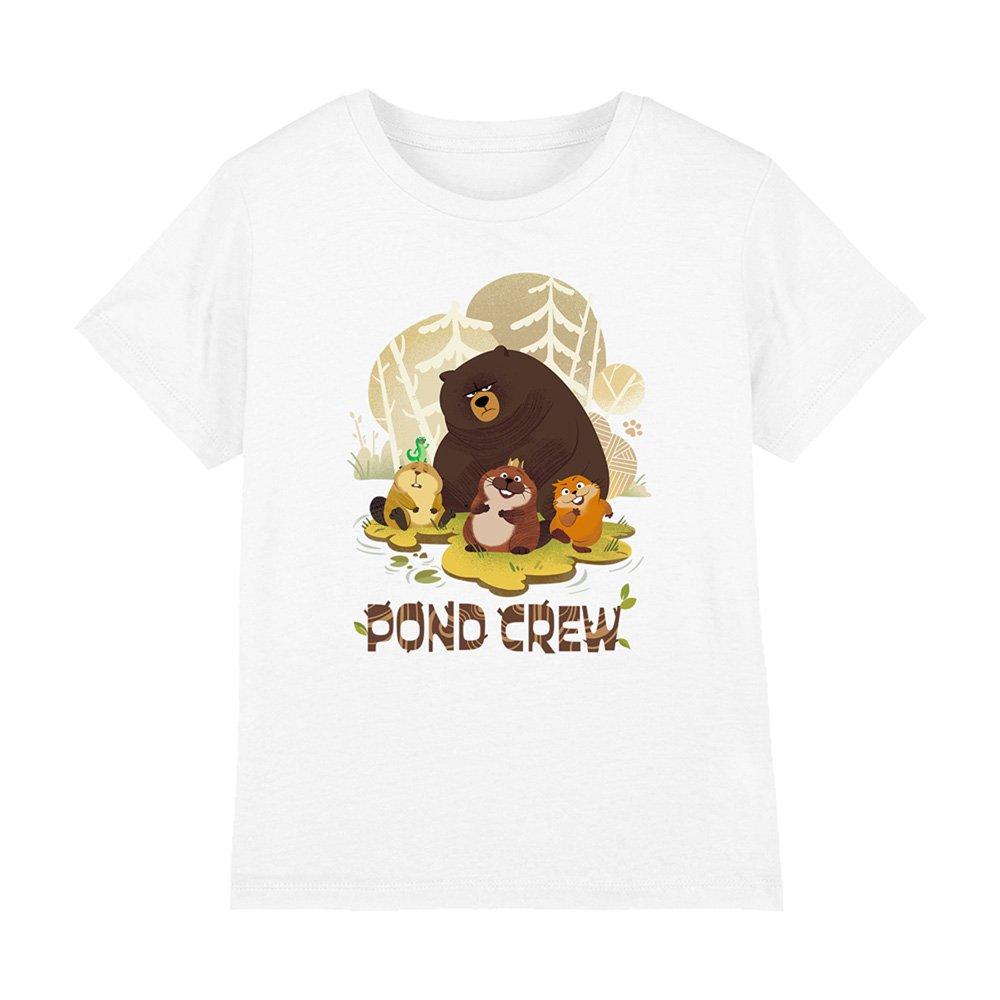 White - Disney - Hoppers Pond Crew Kids T Shirt White - 1