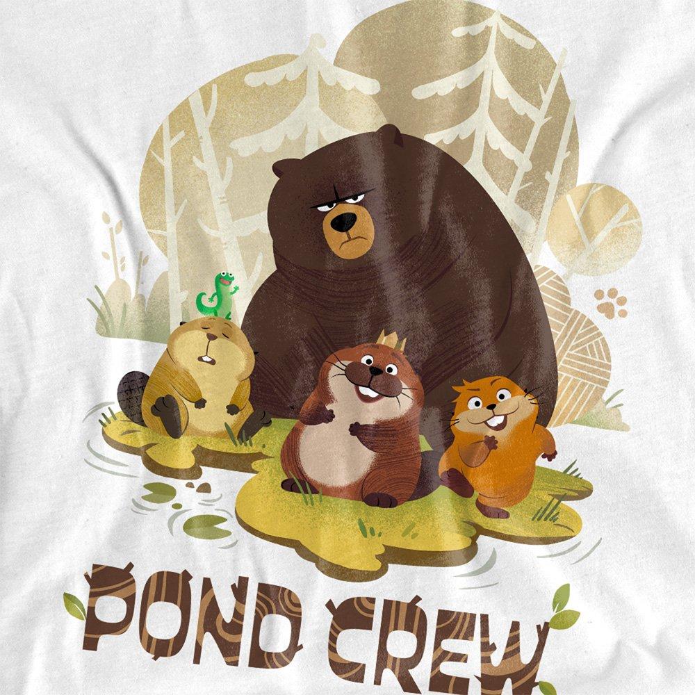 White - Disney - Hoppers Pond Crew Kids T Shirt White - 2