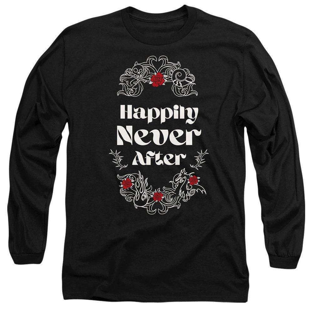Black - Disney - Valentines Day Happily Never After T-Shirt Black - 1