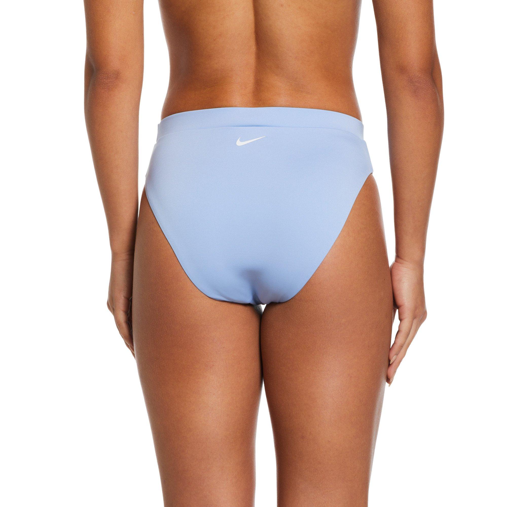 Cobalt Bliss - Nike - High Waisted Bikini Bottom Womens - 3