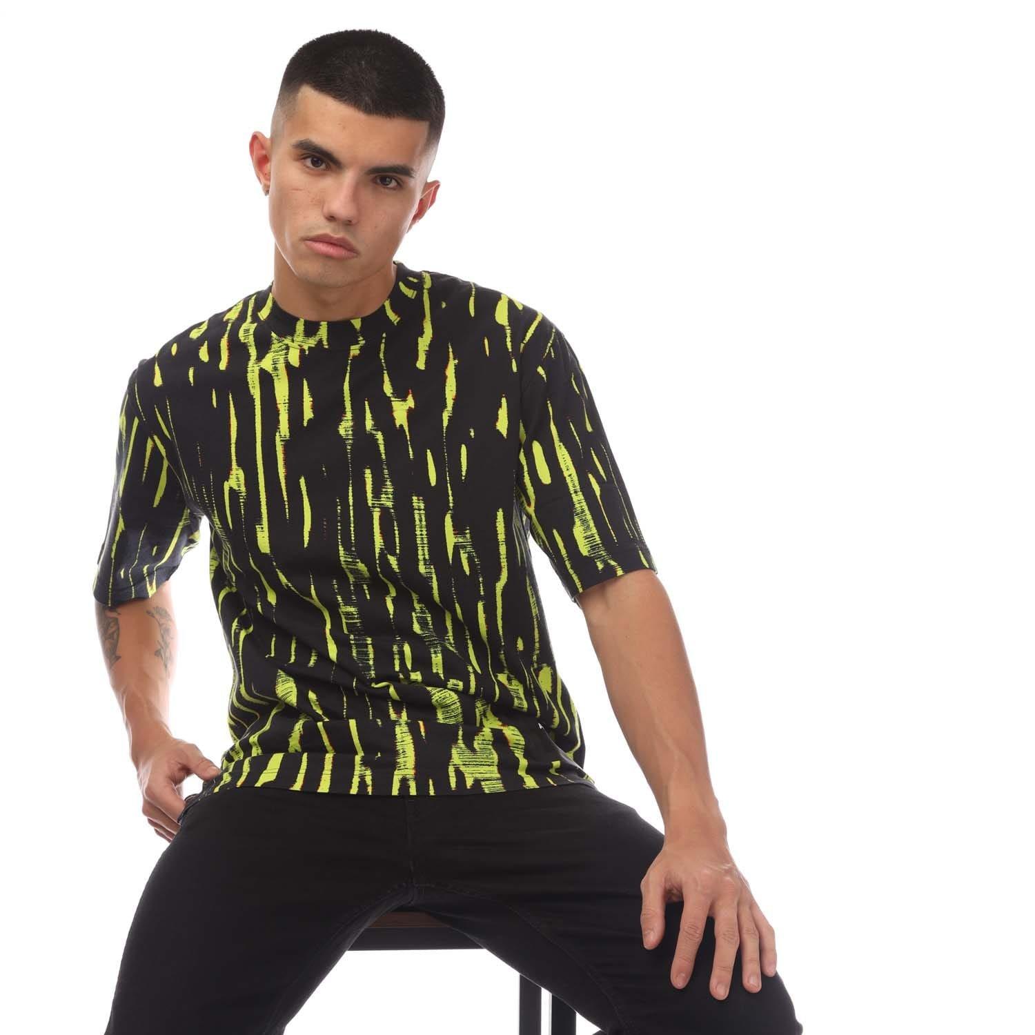 Yellow - Ambush - Allover Print T-Shirt - 3