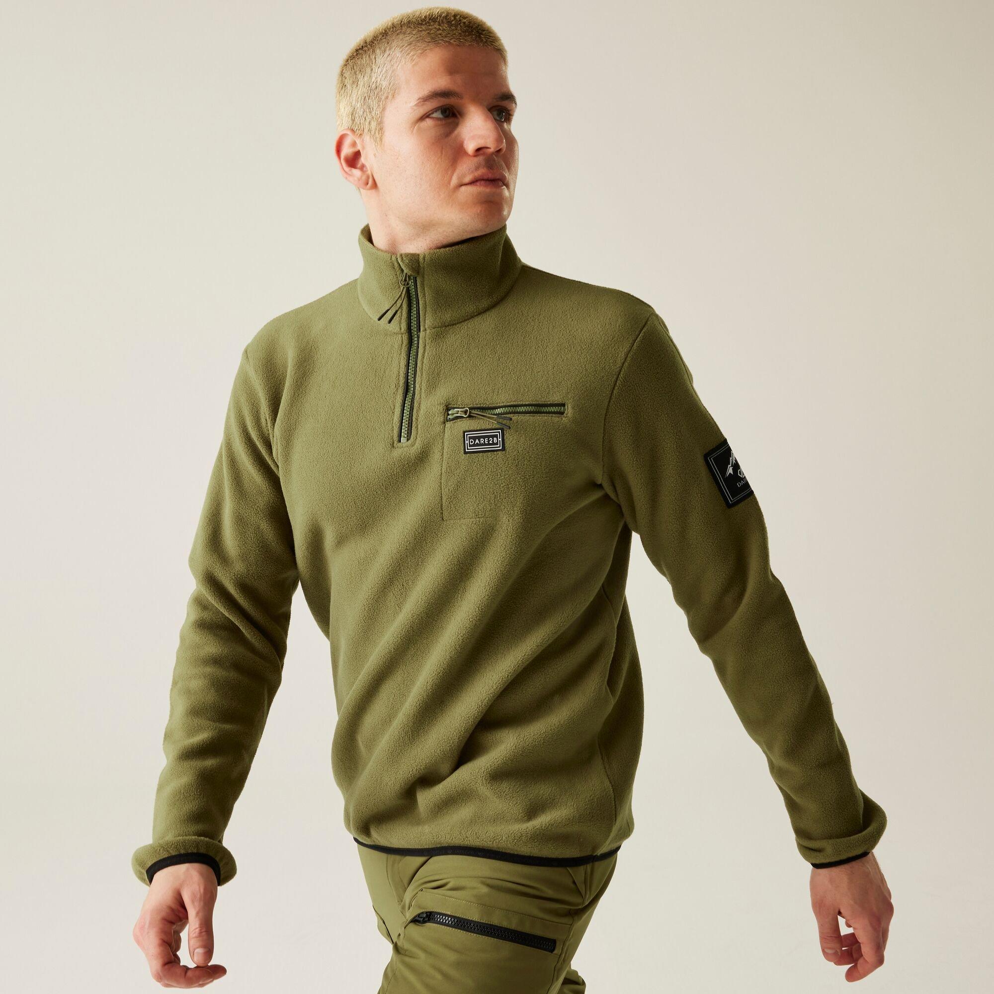 Dare 2B Men's Affinity Fleece - Olive Green - XXXL