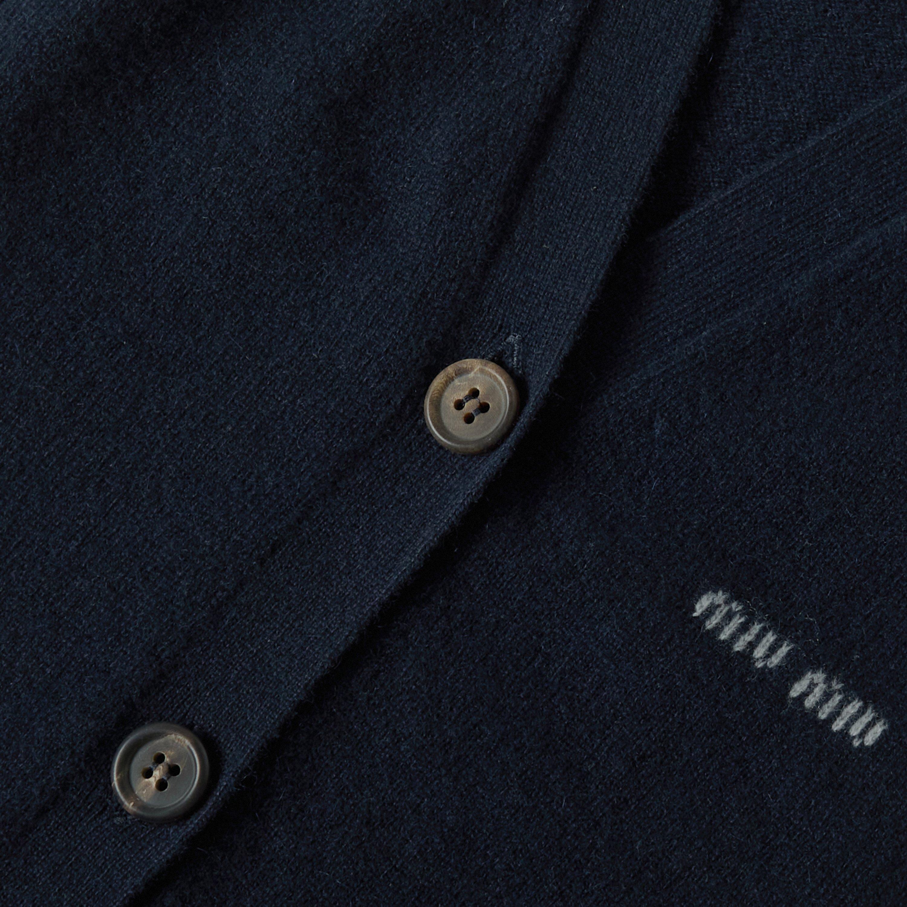 Bleu - Miu Miu - Women's Knitted Sweater Vest - 3