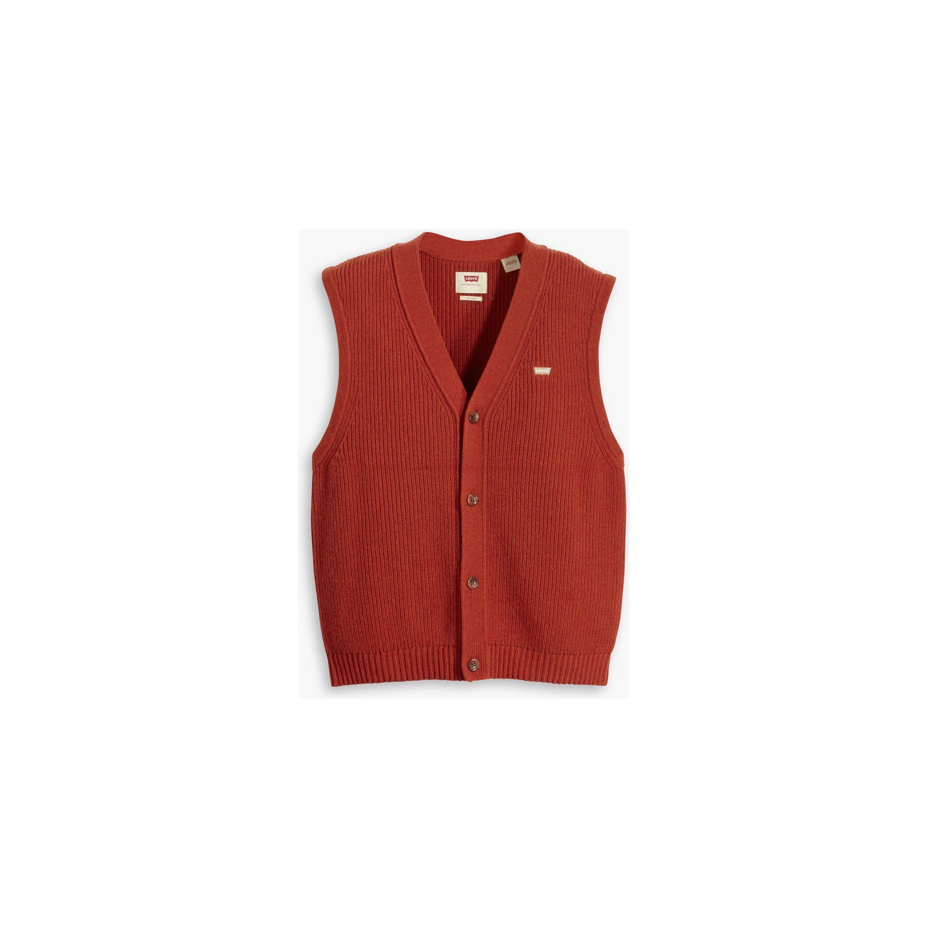 Chá Rooibos - Levis - Men's Rincon Button-Down Knitted Sweater Vest - 1