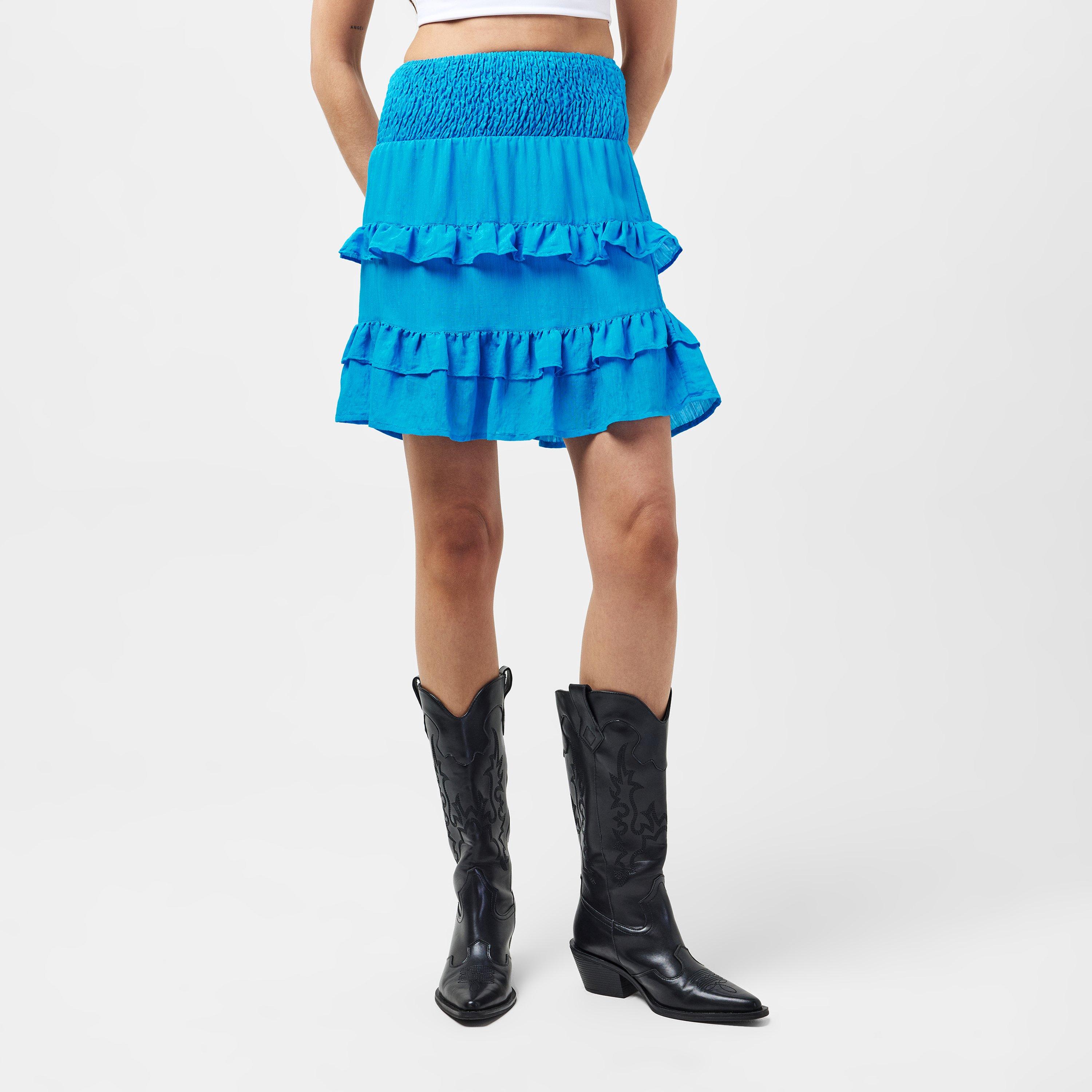 Dresden Blue - Vero Moda - Luca Smock Mini Skirt - 3