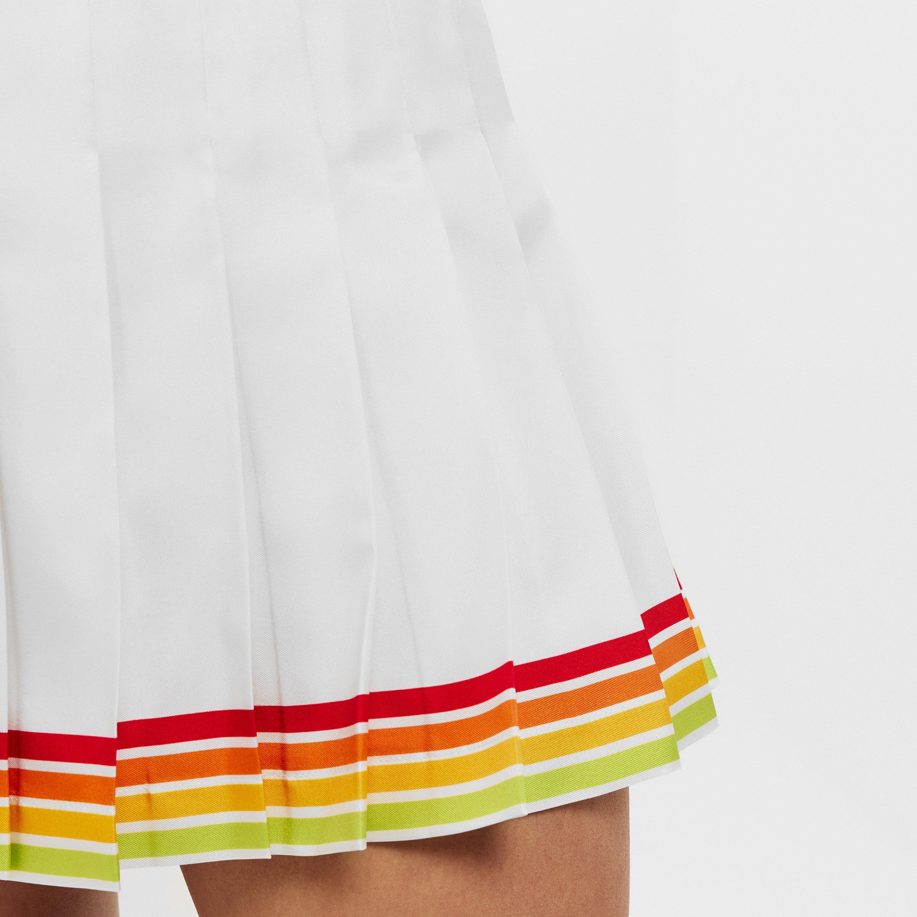 White - Casablanca - Women's Casa Mascot Mini Skirt - 5