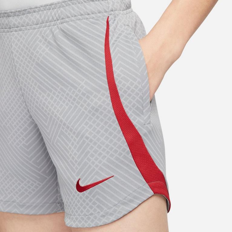 Gris/Rouge - Nike - Liverpool FC Strike Women's  Dri-FIT Knit Soccer Shorts - 3