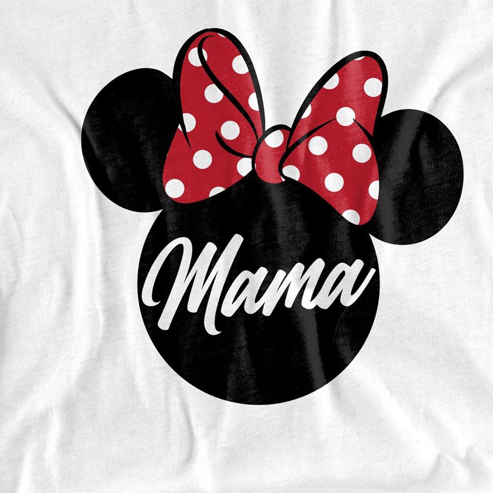 White - Disney - Minnie Mouse Mothers Day Mama in Ears Long Sleeve - 2