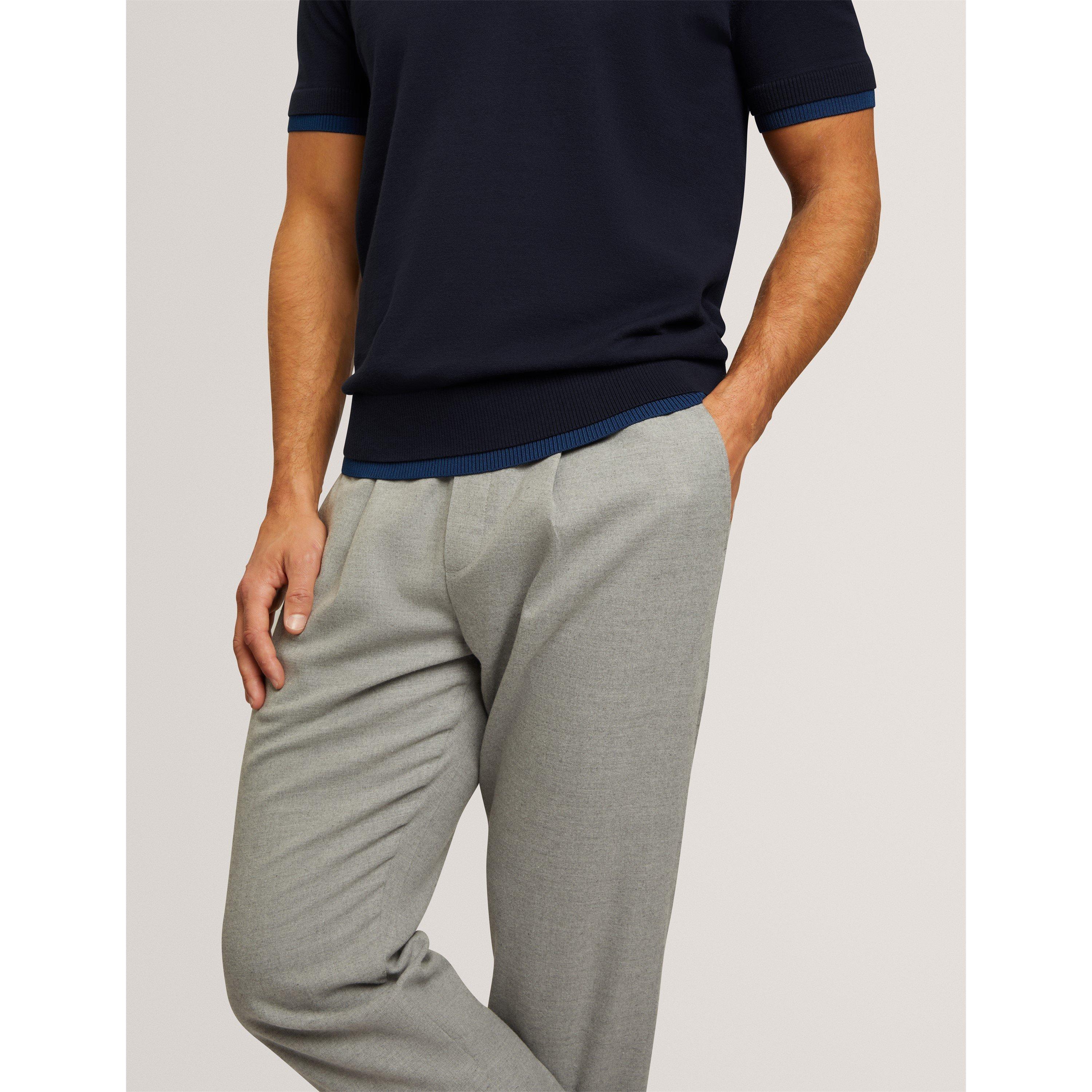 Navy - Ted Baker - Ted Knitted T-Shirt Sn71 - 5