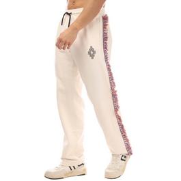 Marcelo Burlon Fringes No Cuff Sweatpants